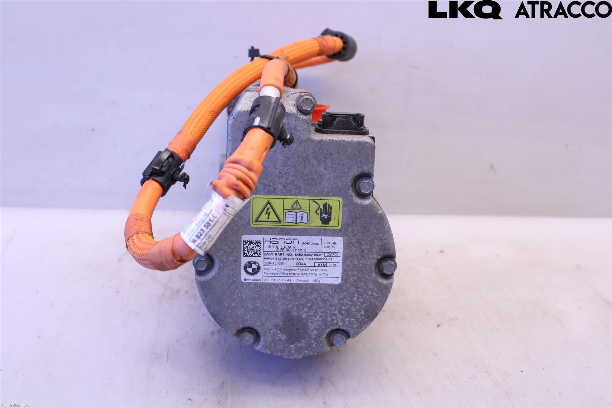 BMW 5 G30/G31/F90 17-23 Varme Ac Kompressor