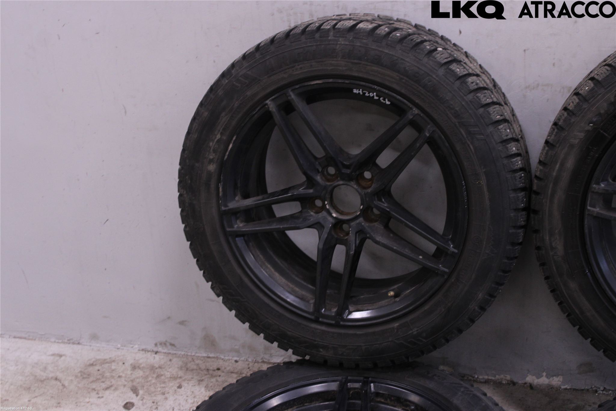 Volkswagen VW GOLF PLUS/CROSS GOLF 04-14 Dekk Vinter På Alu Felg 4Stk