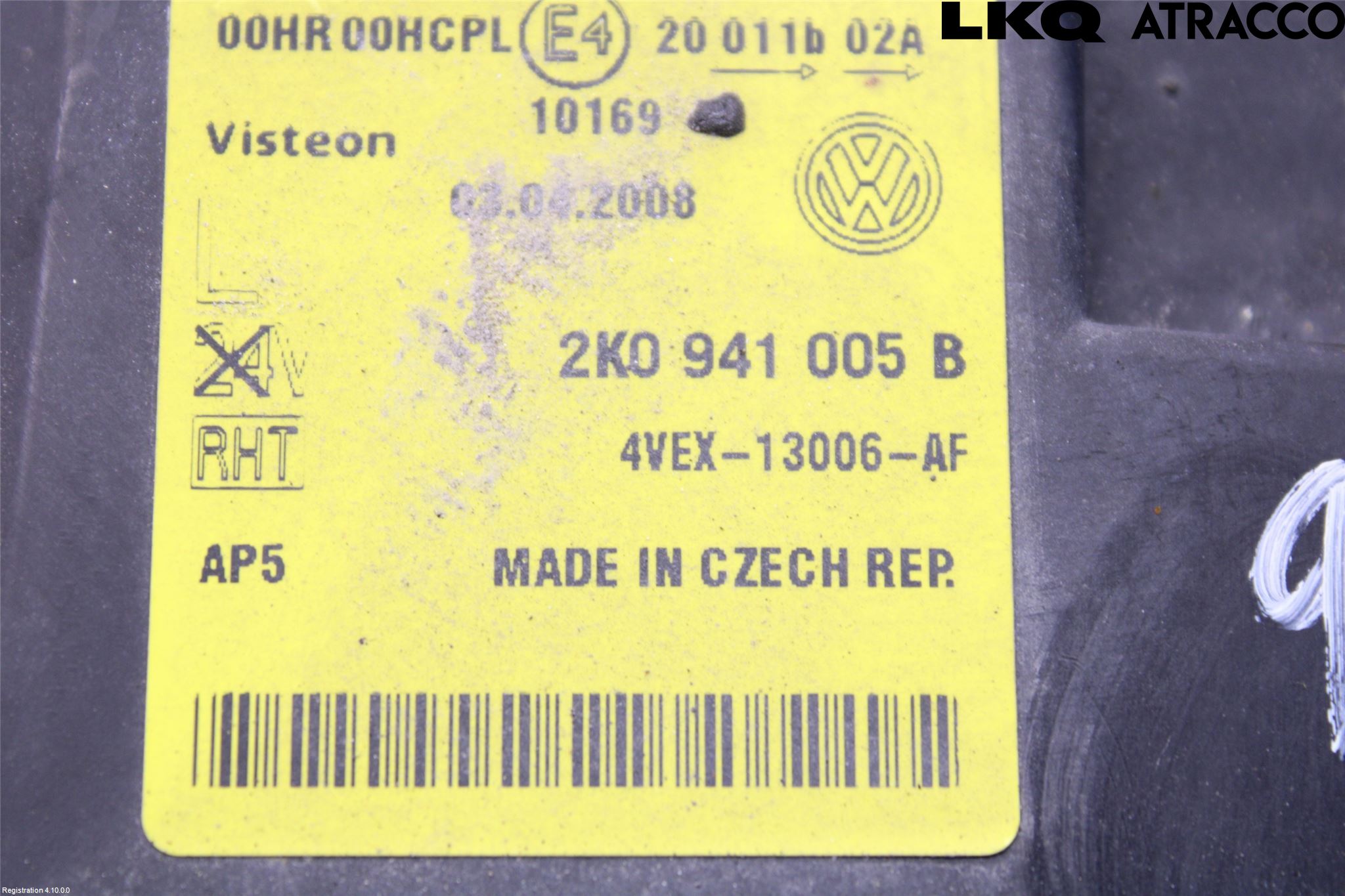 Volkswagen VW CADDY      04-10 Frontlykt Venstre