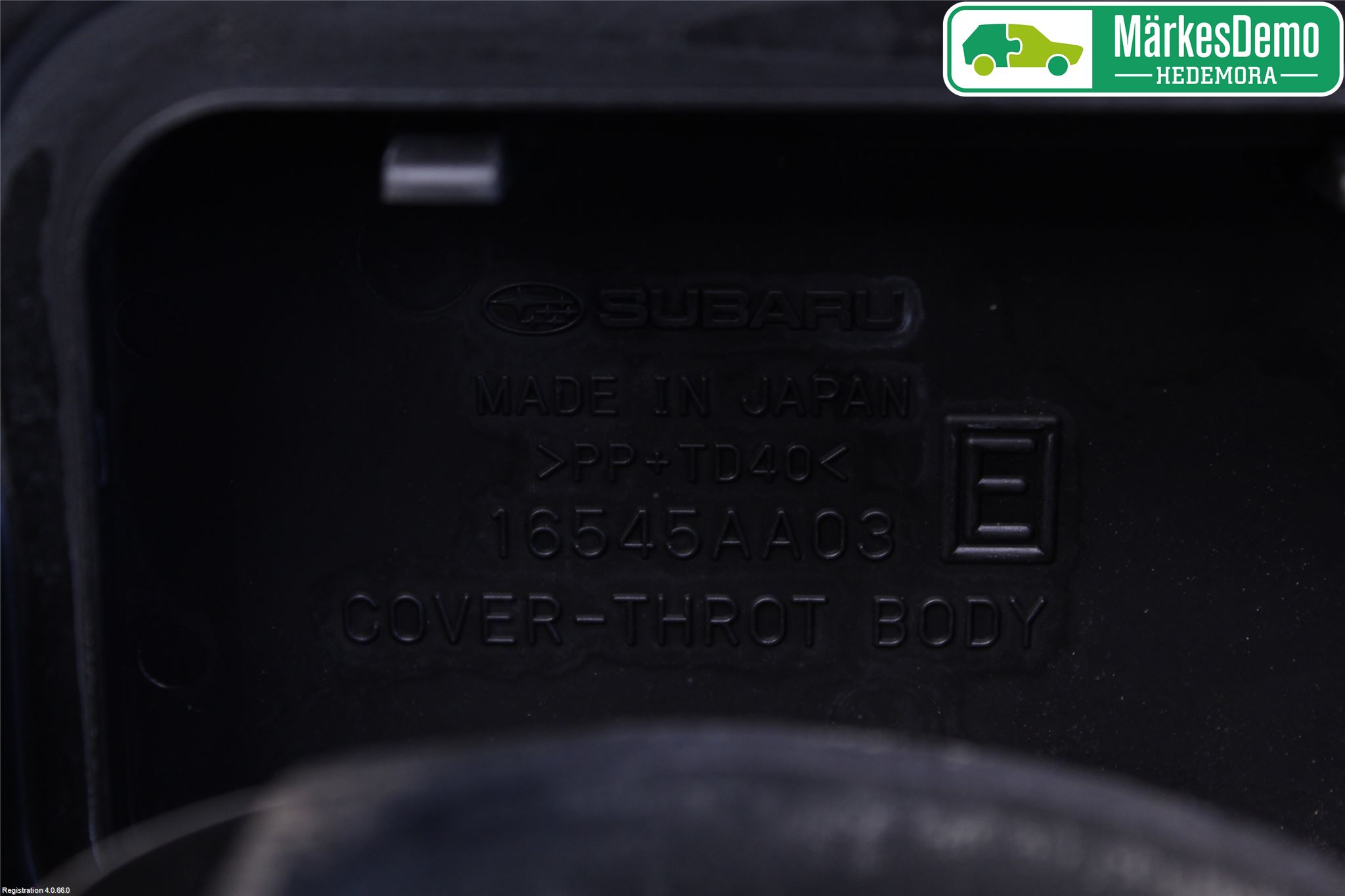 Subaru LEGACY 10-14 Luftfilter Boks