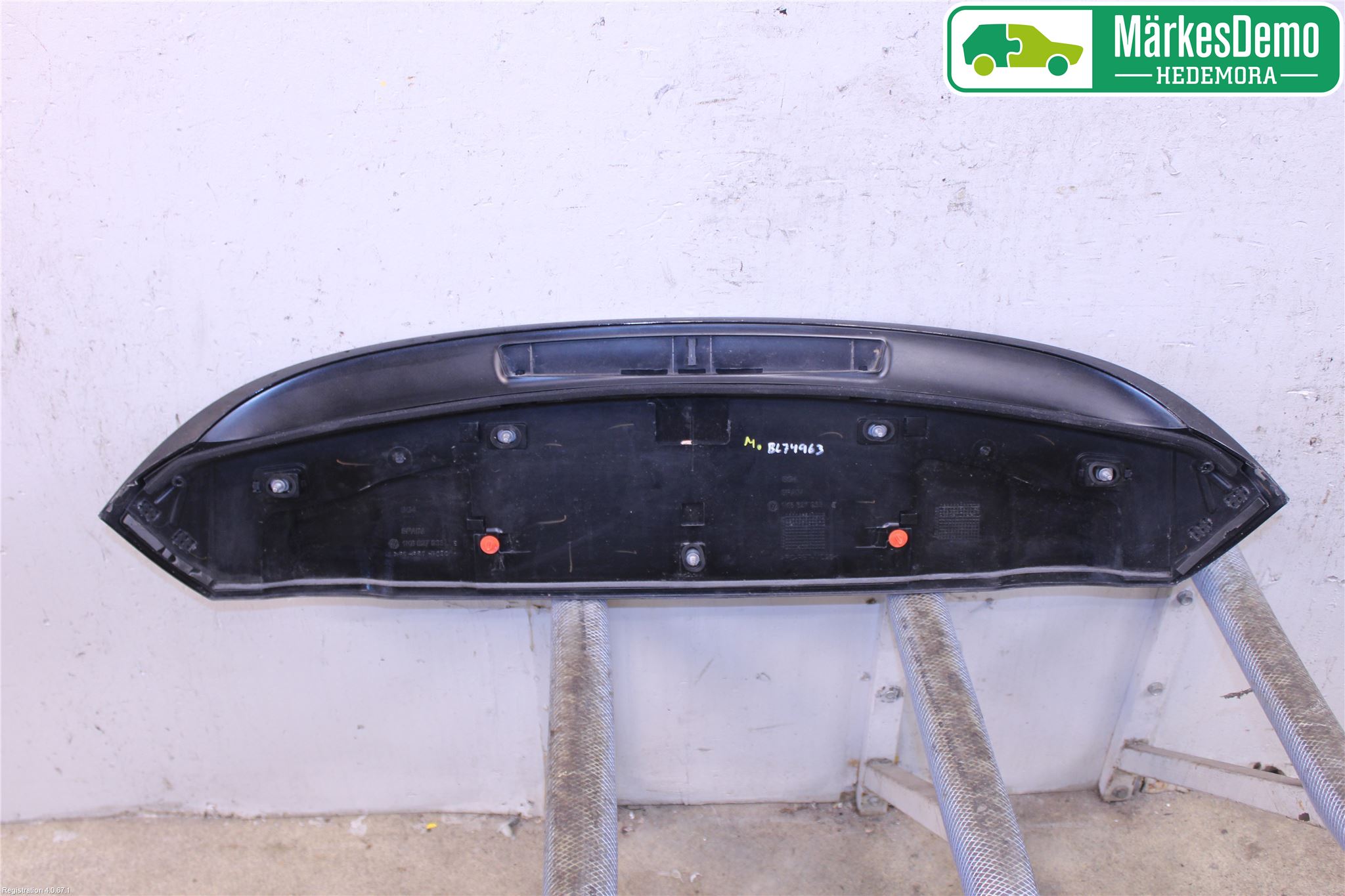 Volkswagen VW SCIROCCO 09-17 Spoiler Bakluke