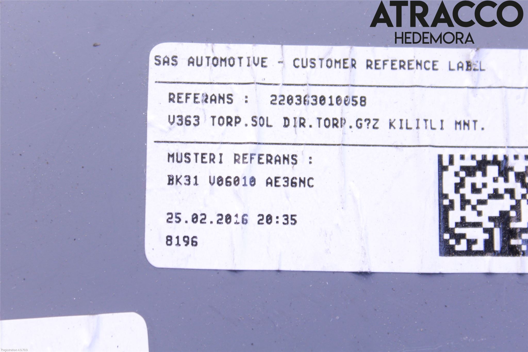 Ford TRANSIT SKÅP/BUSS 14-22 Innr Hanskerom