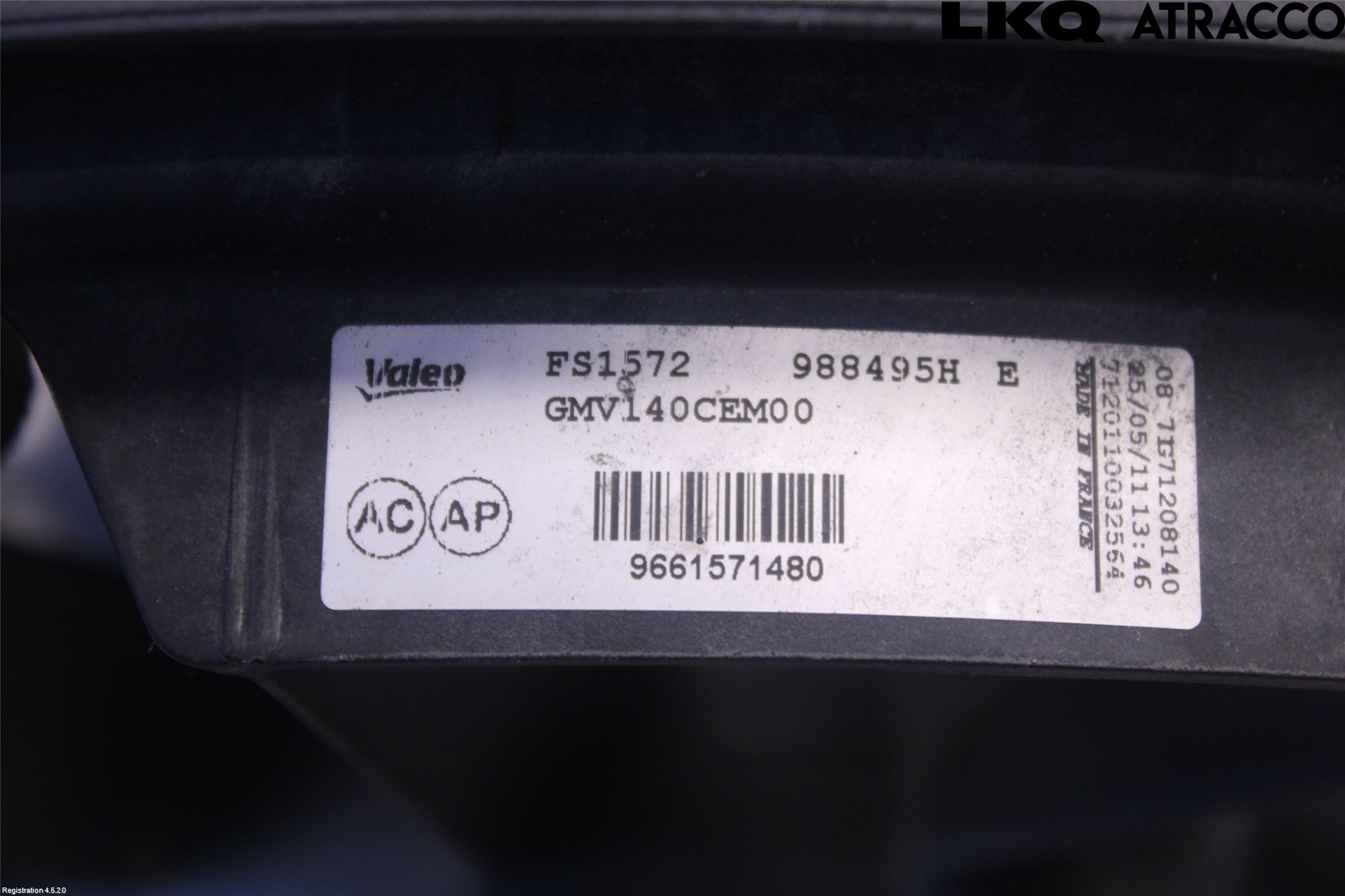 Citroen DS4 Kjølevifte Elektrisk