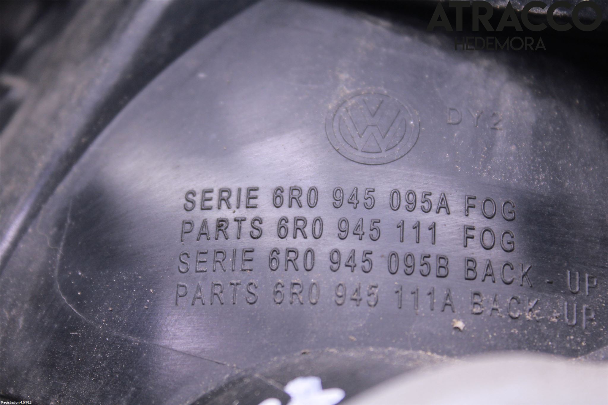 Volkswagen VW POLO 10-17 Baklykt Venstre