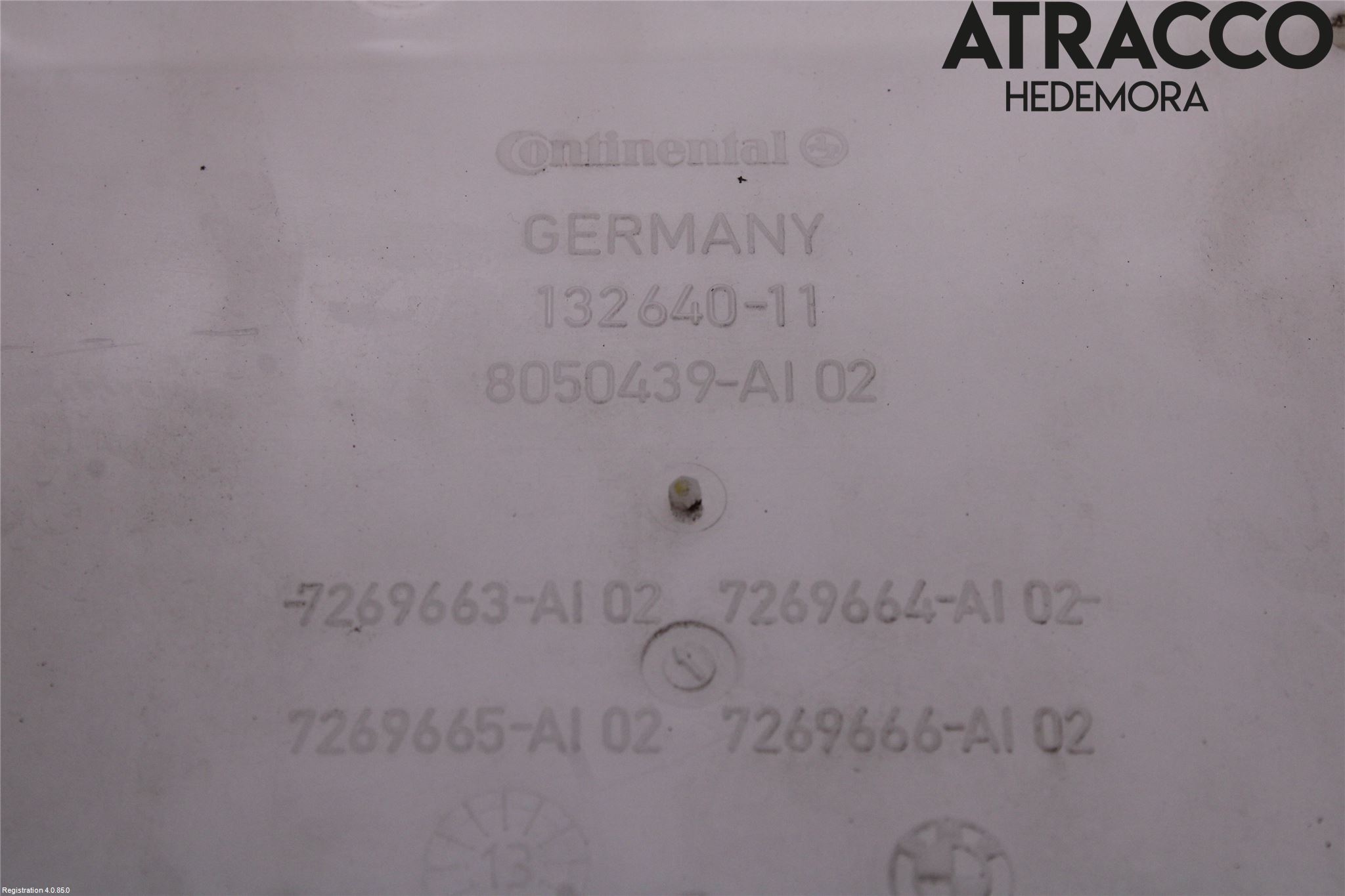 BMW 5 F10/F11/F18 09-17 Spylerbeholder Frontrute-Lykte