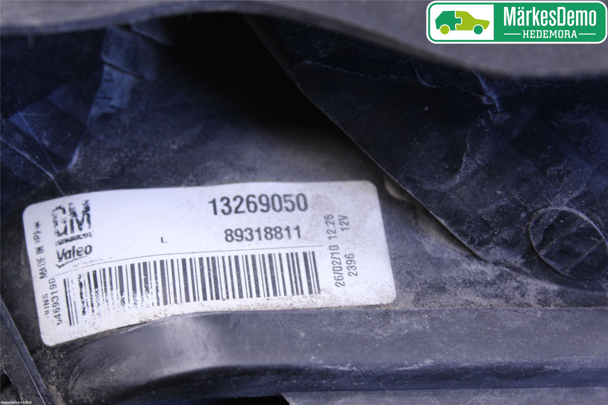 Opel CORSA D 07-14 Baklykt Venstre