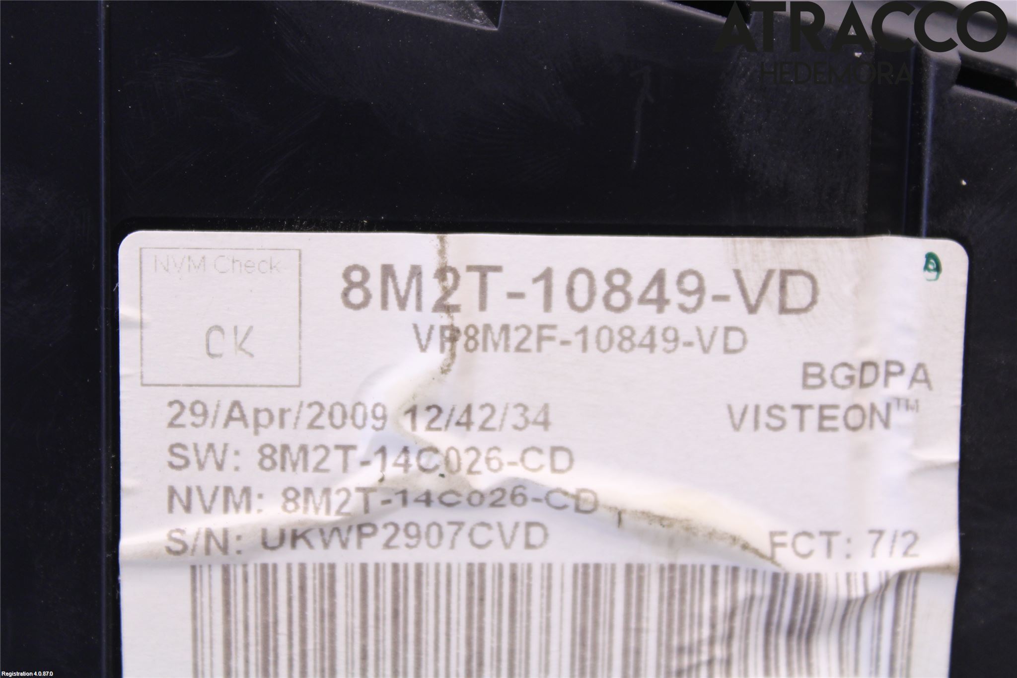 Ford MONDEO 07-15 Instr Kombinert