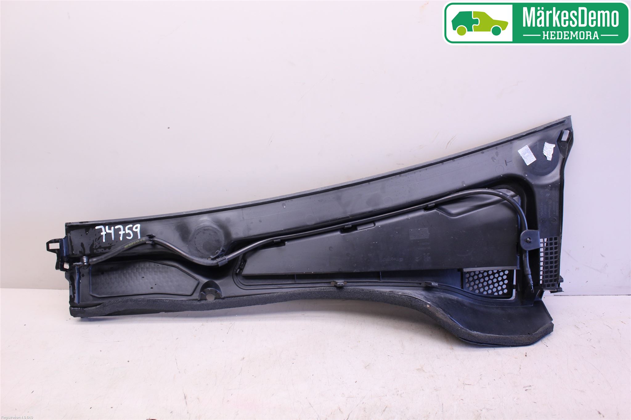 Citroen C4 CACTUS 14-20 Visker Deksel-Grill-Under Frr