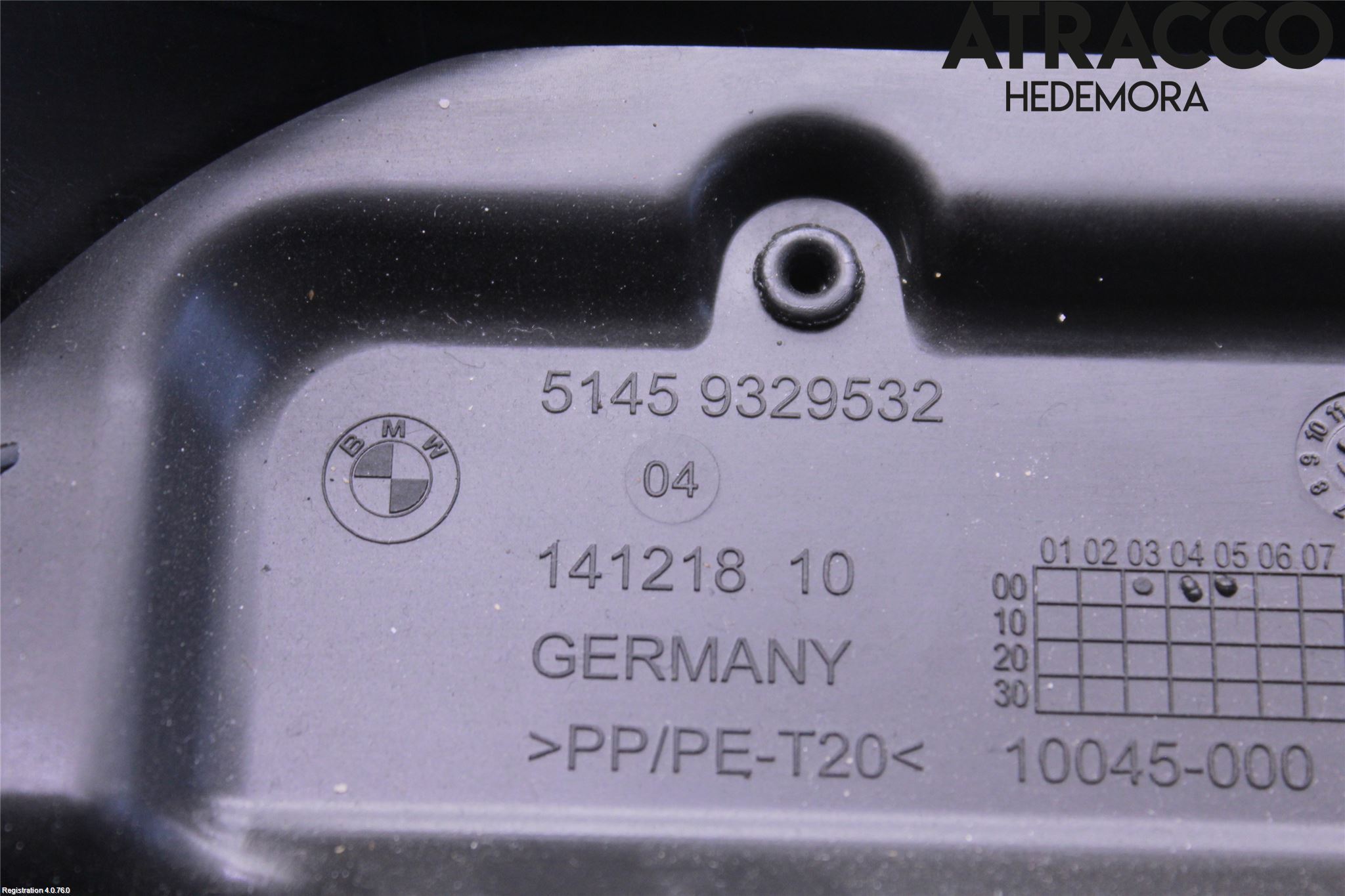 BMW 5 G30/G31/F90 17-23 Rattdeksel - Deksler