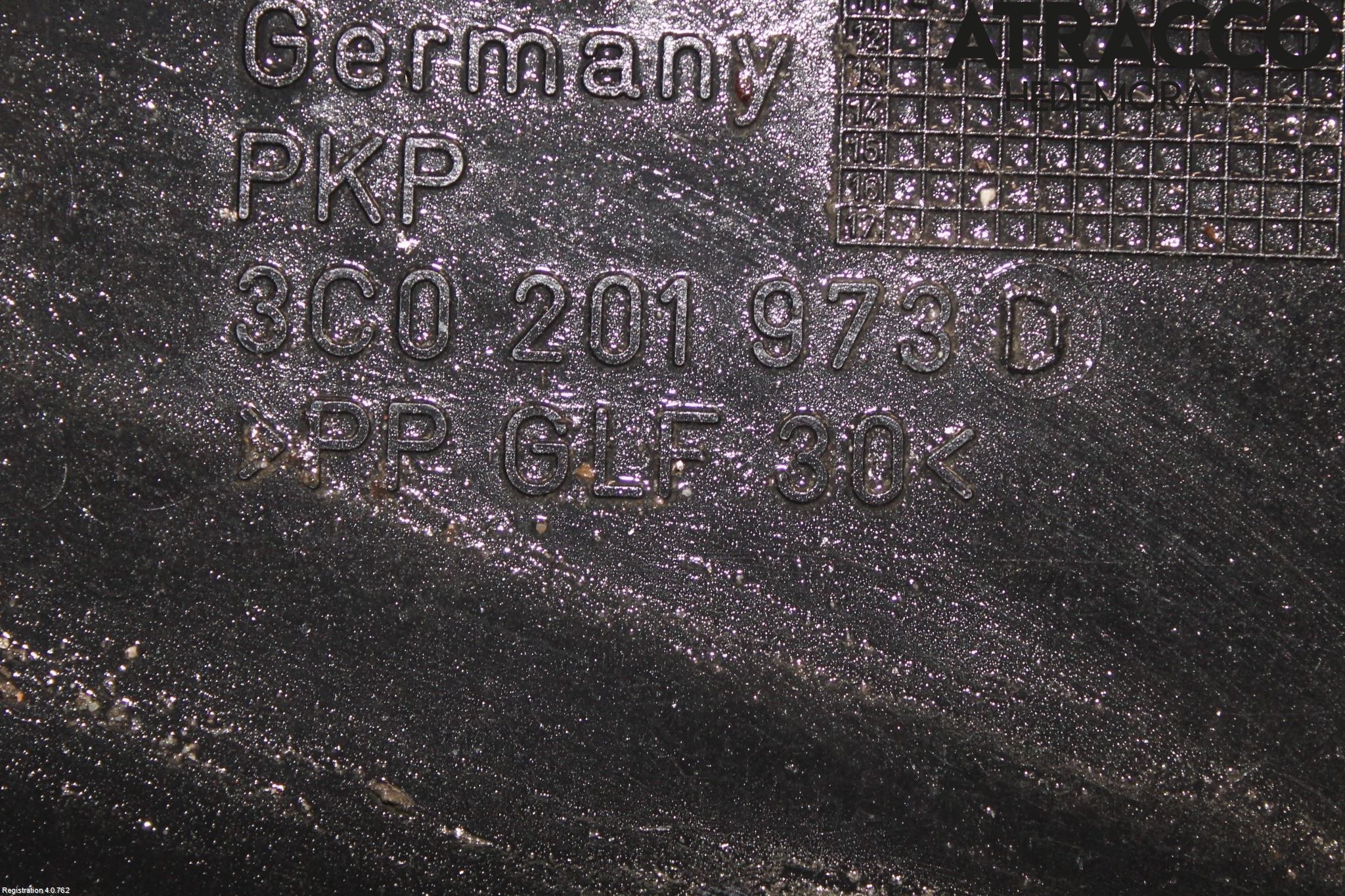 Volkswagen VW PASSAT 11-14 Bunnplate U Motor-Gear-Dørk