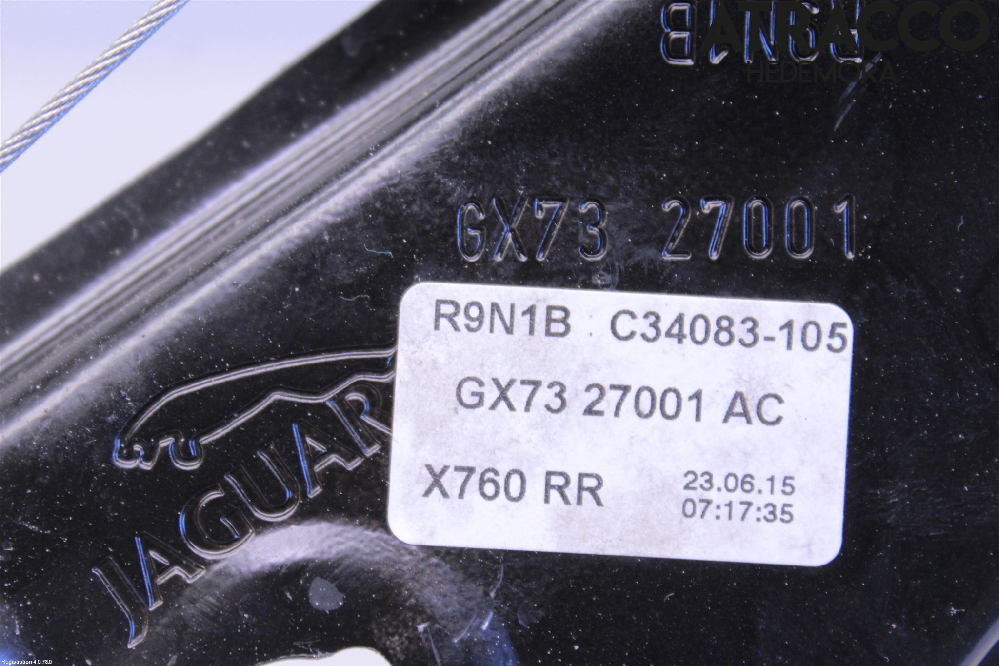 Jaguar XE (X760) 15-24 Vindusheis El Komp