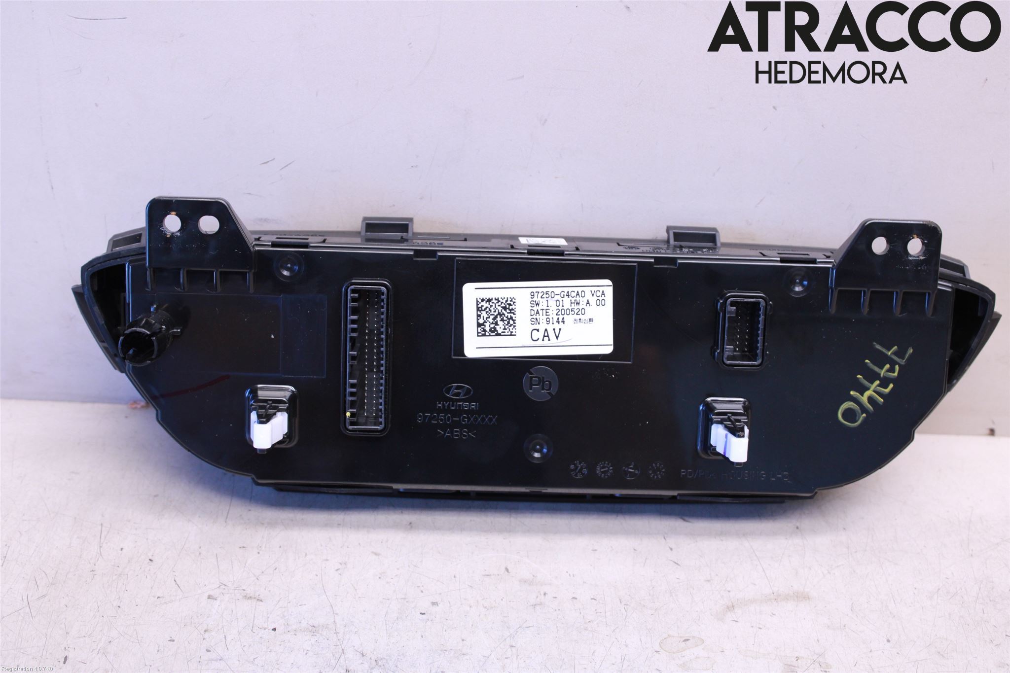Hyundai i30 PD 17- Varme Ac Betjening-Display