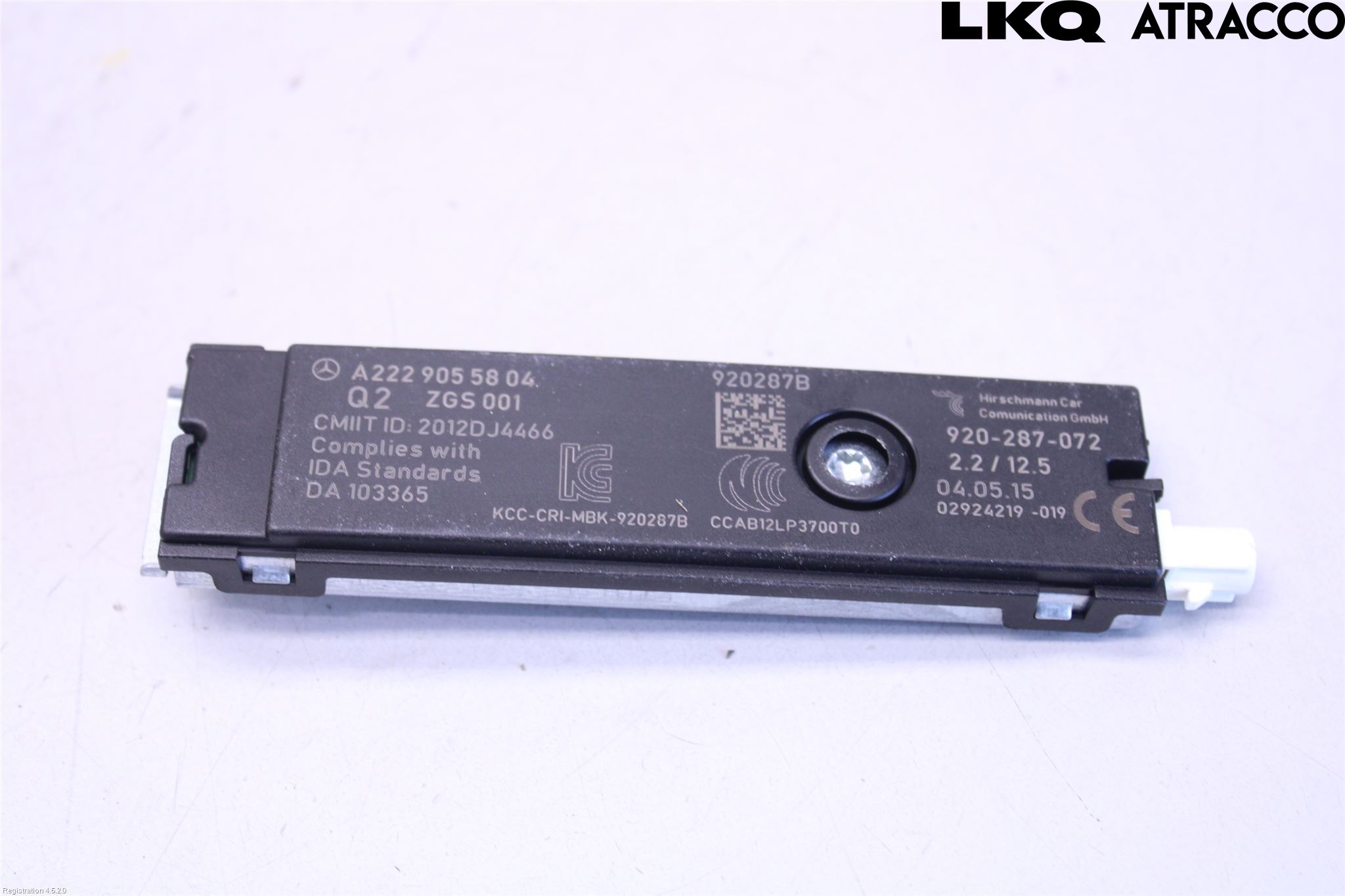 Mercedes-Benz MB C-KLASS (W205) 14-21 Stereo Antenneforsterker