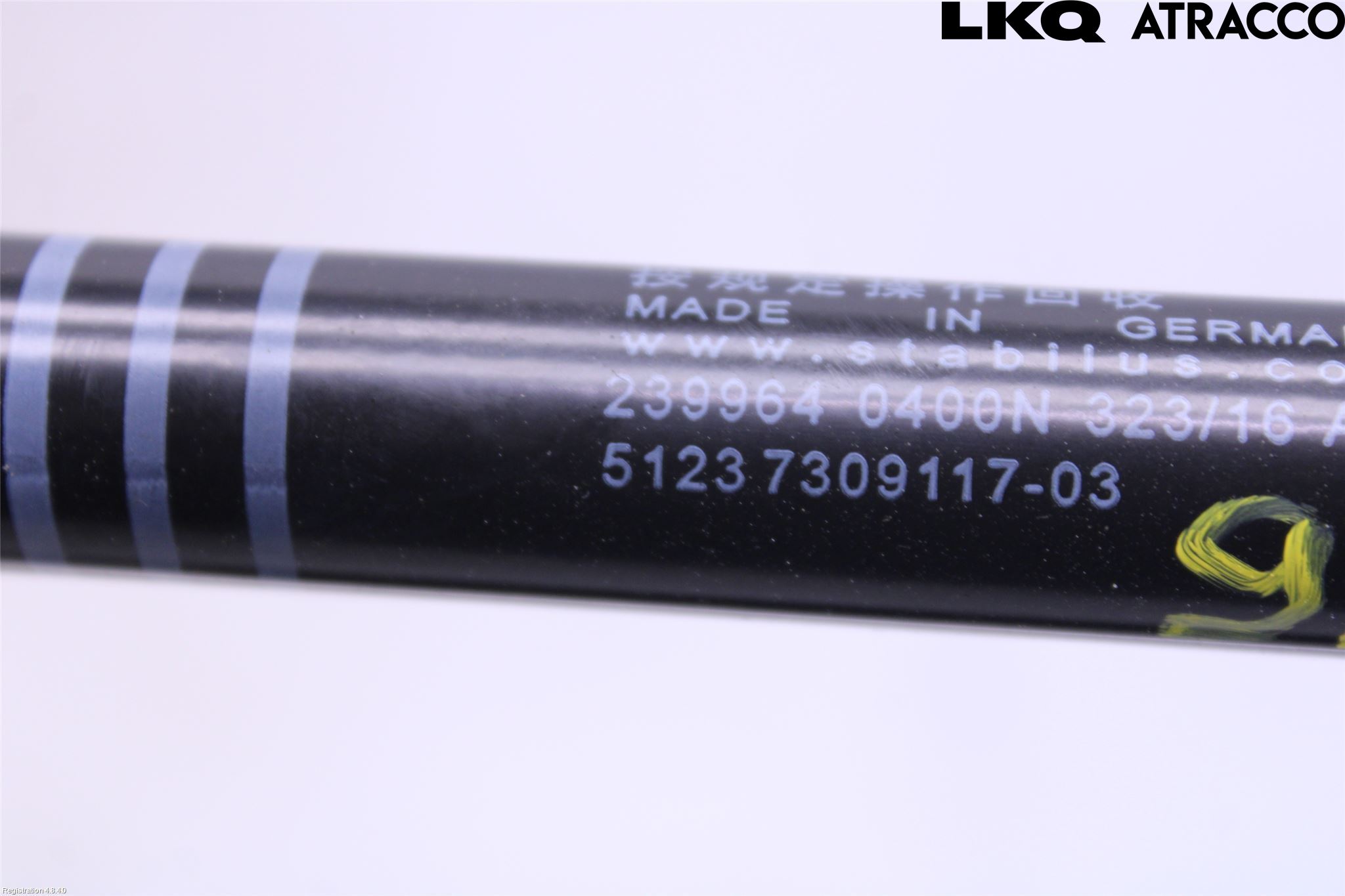 BMW 5 F10/F11/F18 09-17 Panser Demper-Gassfjær