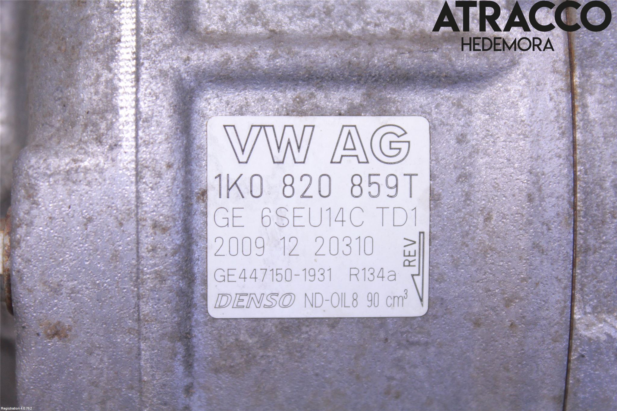 Volkswagen VW PASSAT 05-11 Varme Ac Kompressor