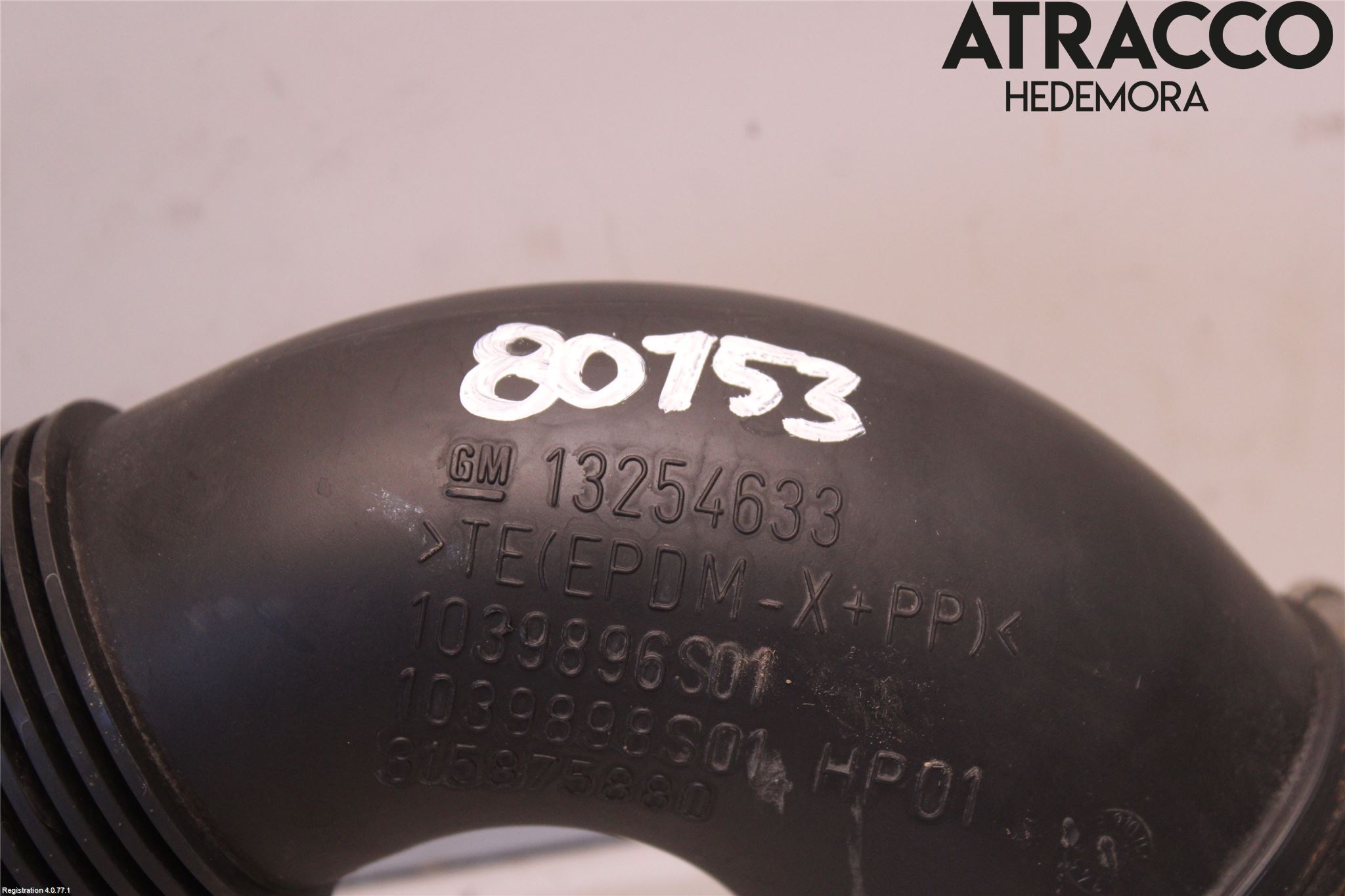 Opel ASTRA J 10-15 Inns Gummibelg - Slange