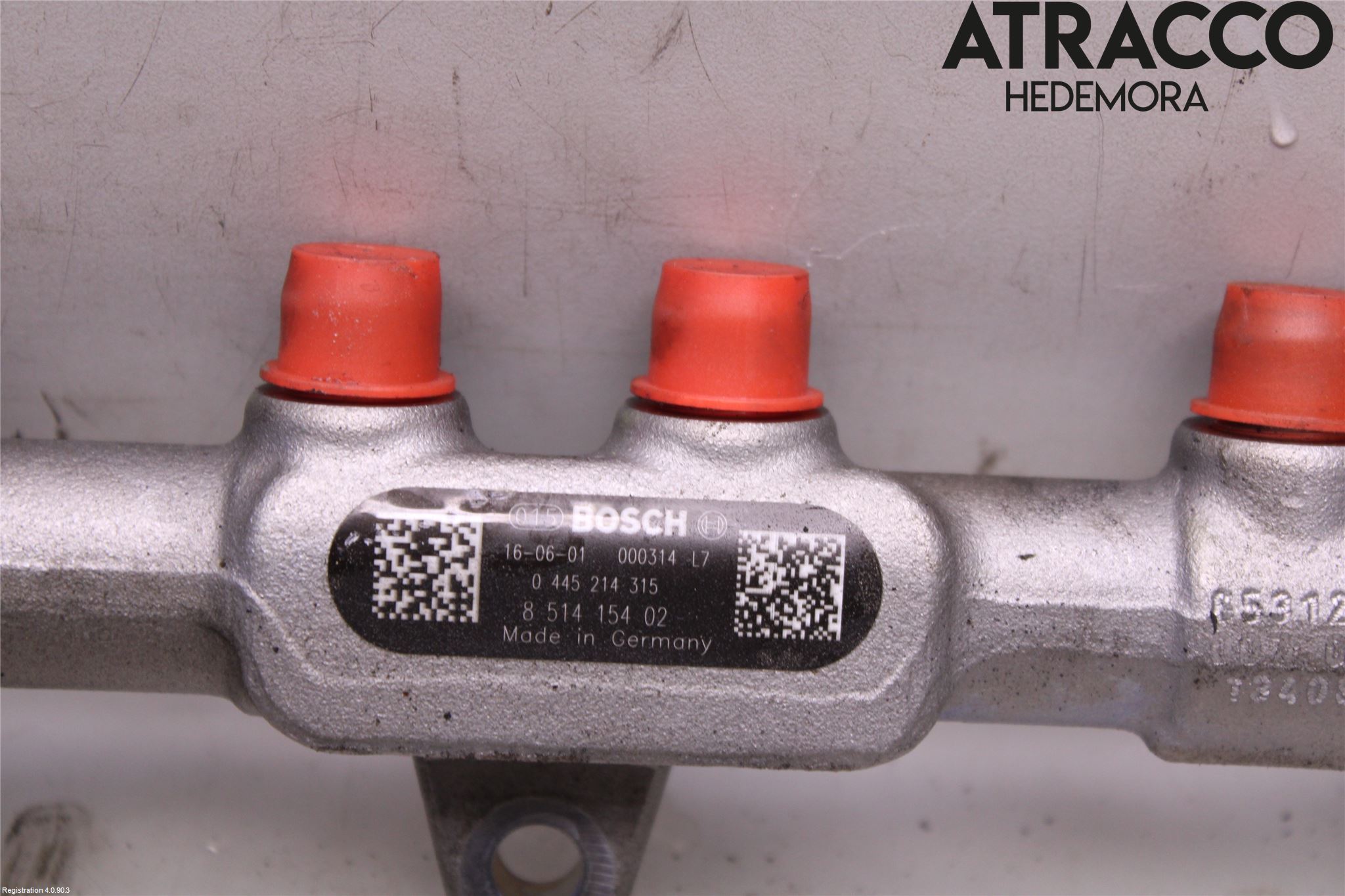 BMW 3 F30/F31/F80 12-19 Inj. Fuelrail