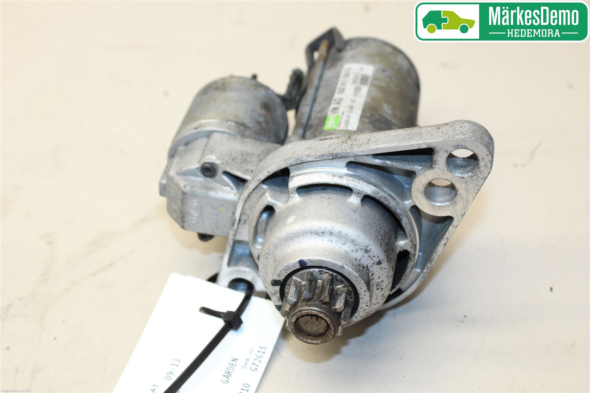 Volkswagen VW GOLF VI 09-13 Startmotor