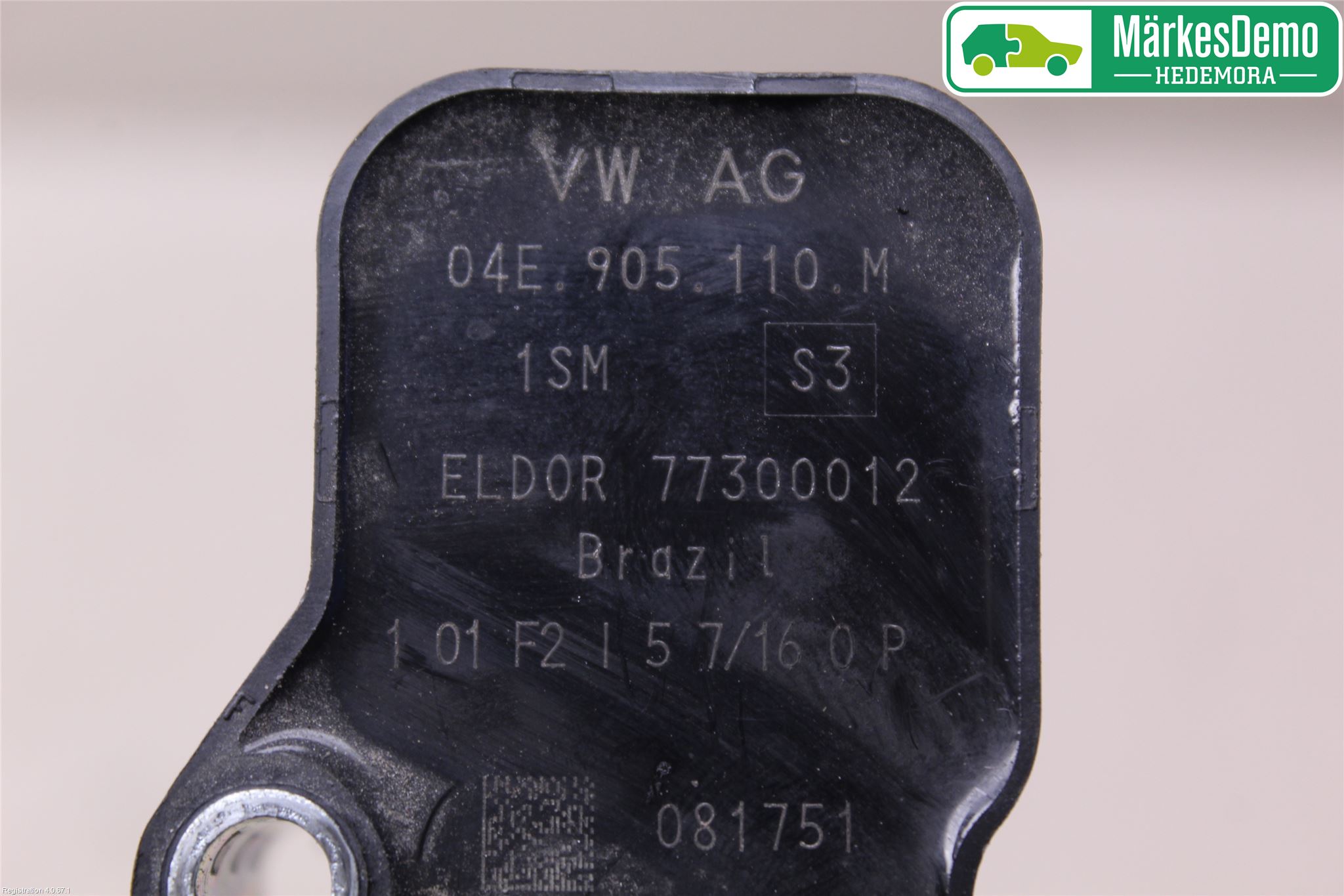 Volkswagen VW UP! / E-UP! Coil