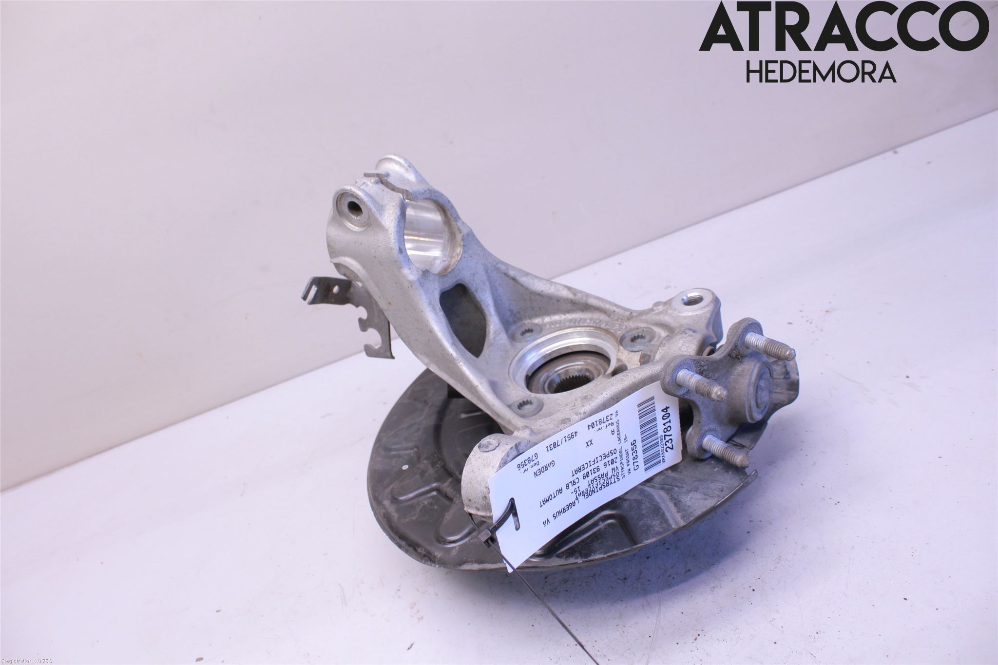 Volkswagen VW PASSAT 15-19 Spindel Vf