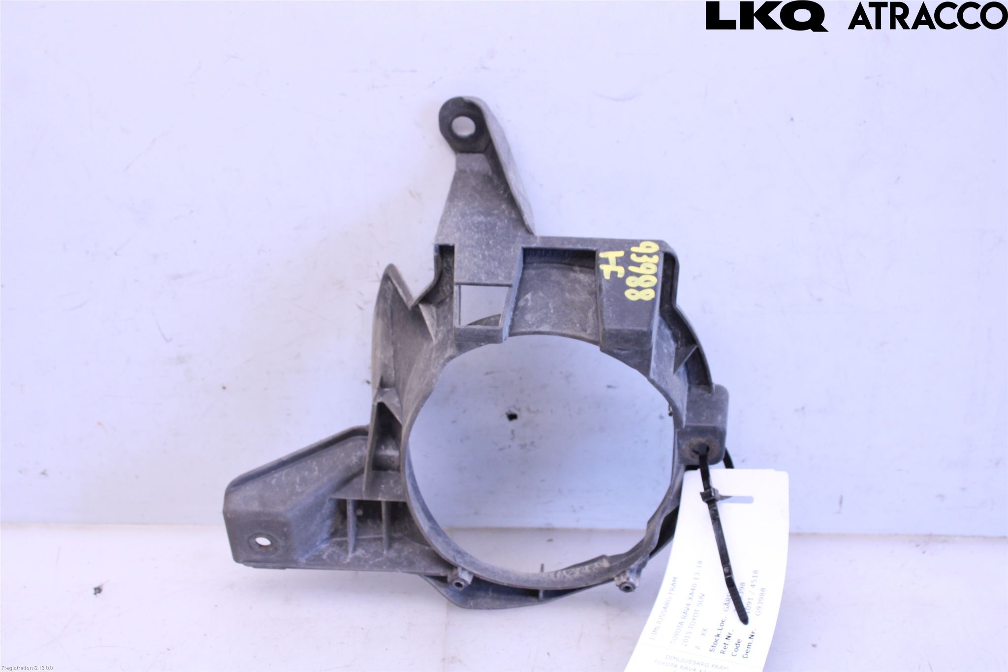 Toyota RAV4 13-18 Frontlykt Kurve-Tåkelys Ramme