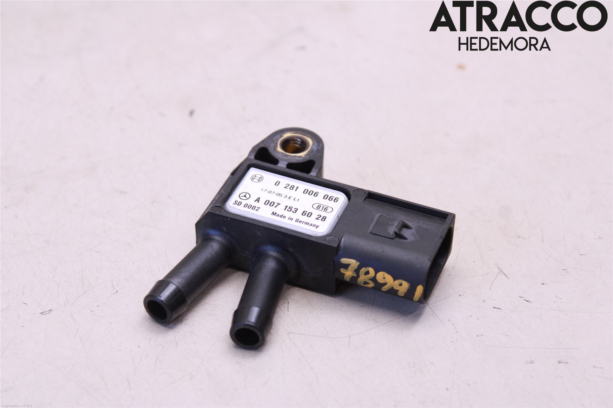 Mercedes-Benz MB CLA-KLASS (C117/X117) 13-19 Sensor Temp-Trykk Avgass