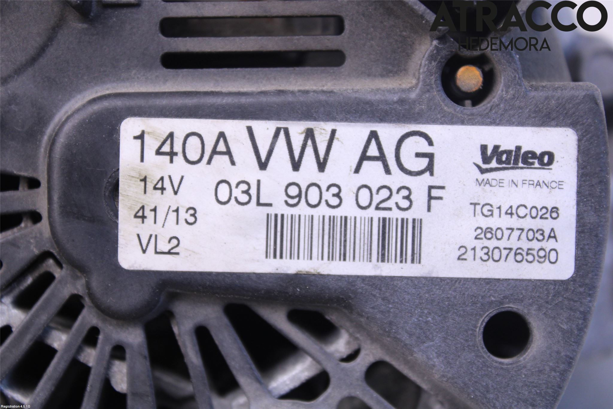 Volkswagen VW POLO 10-17 Dynamo