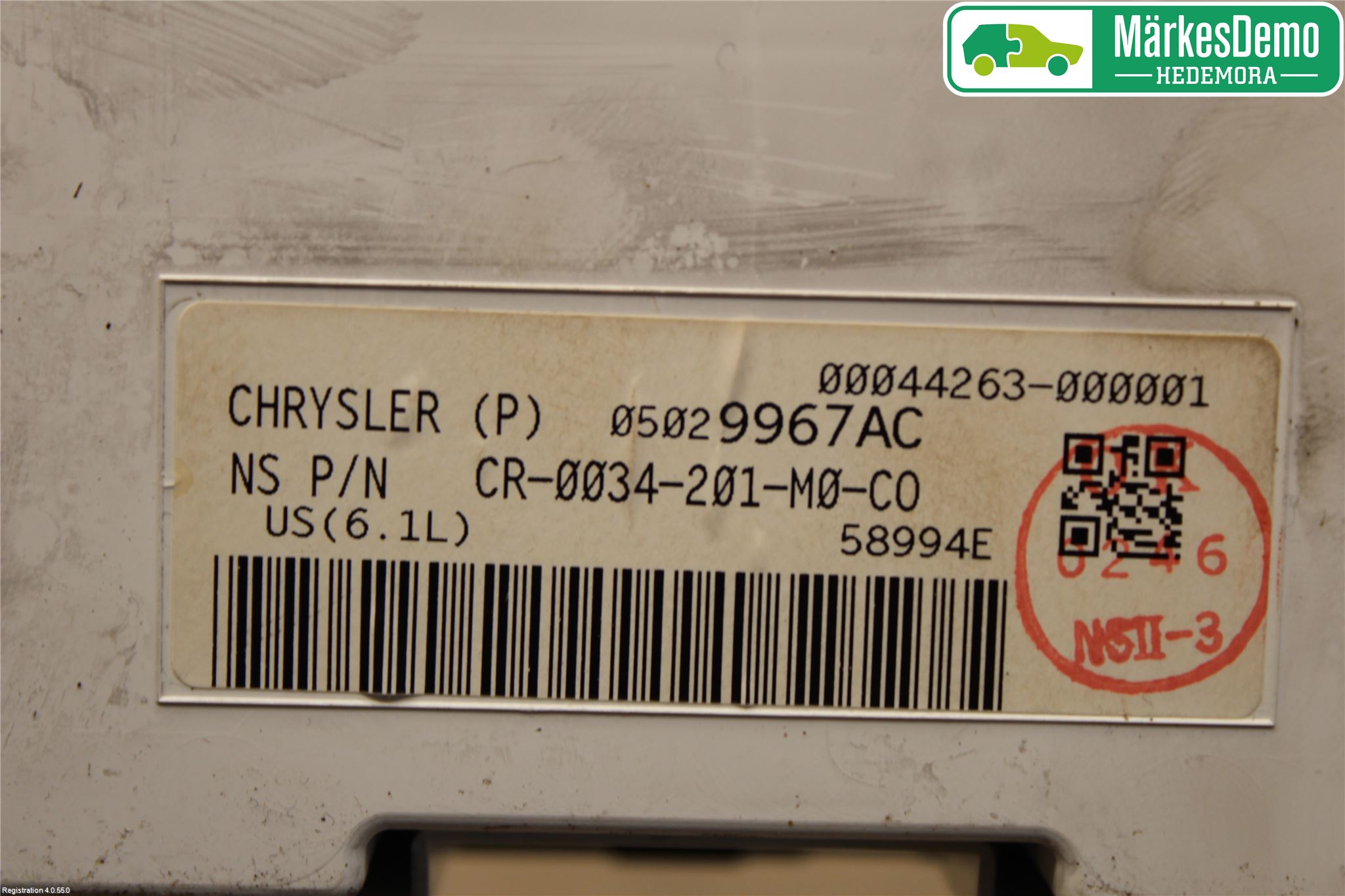Jeep GRAND CHEROKEE 05-10 Instr Kombinert
