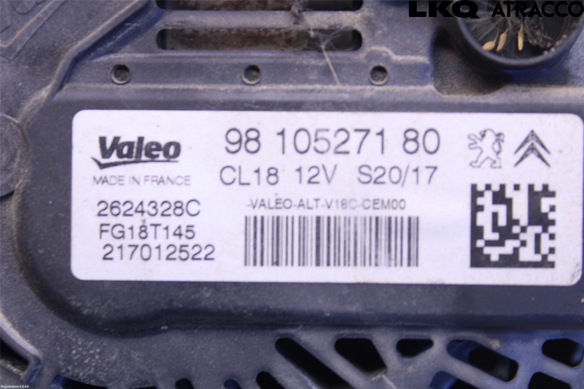 Citroen BERLINGO 08-18 Dynamo