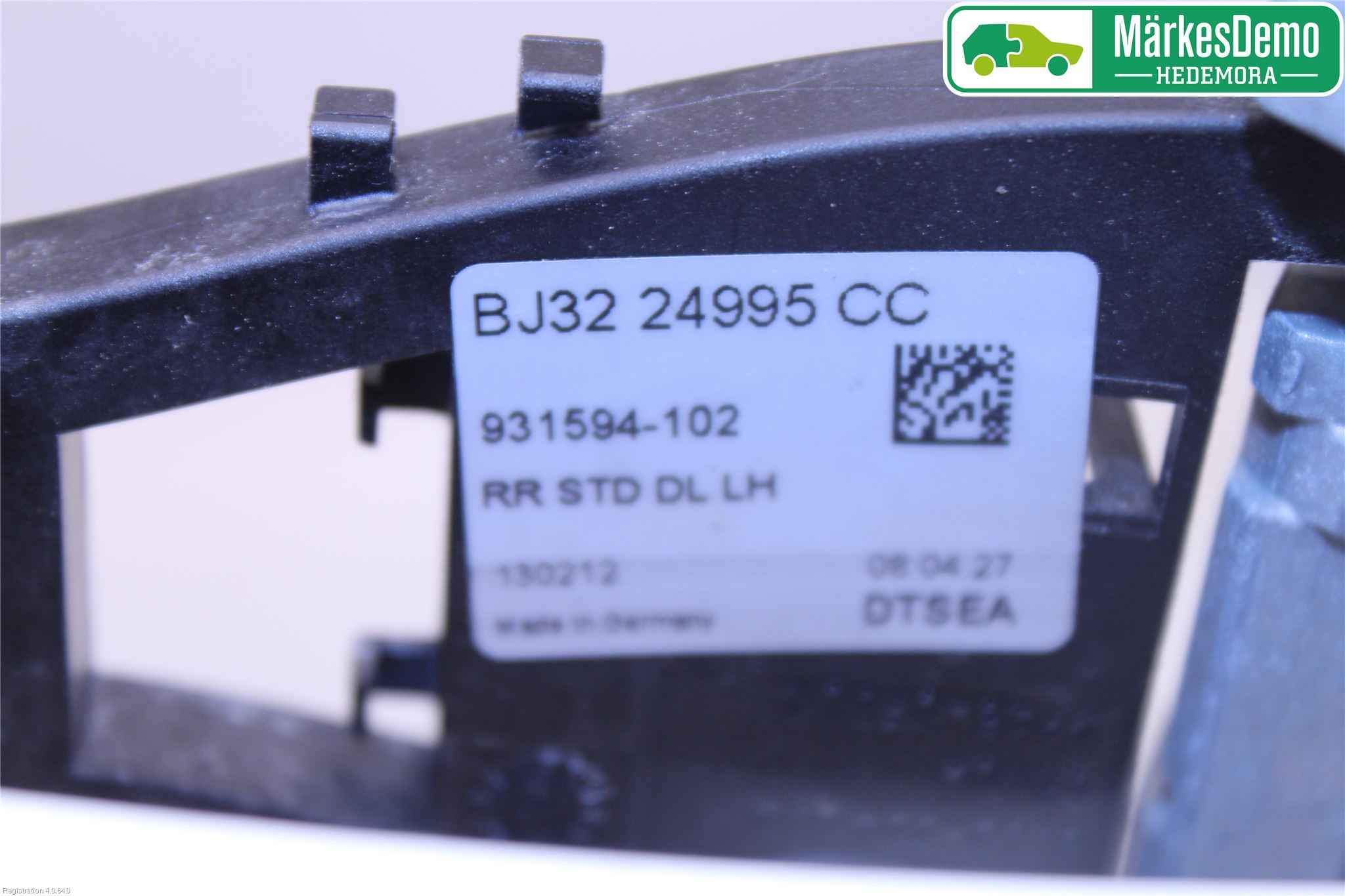 Landrover LAND ROVER RANGE ROVER EVOQUE (L538) 11-18 Dørhandtak Ytre Venstre