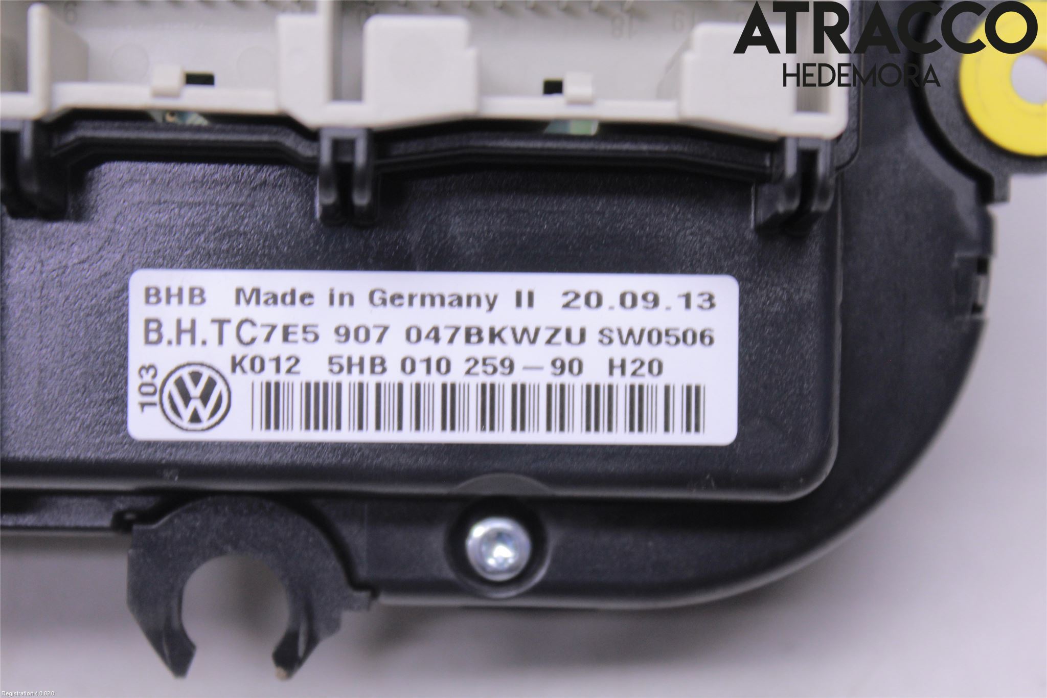 Volkswagen VW TRANSP/CARAVELLE (T5) 04-15 Varme Ac Betjening-Display