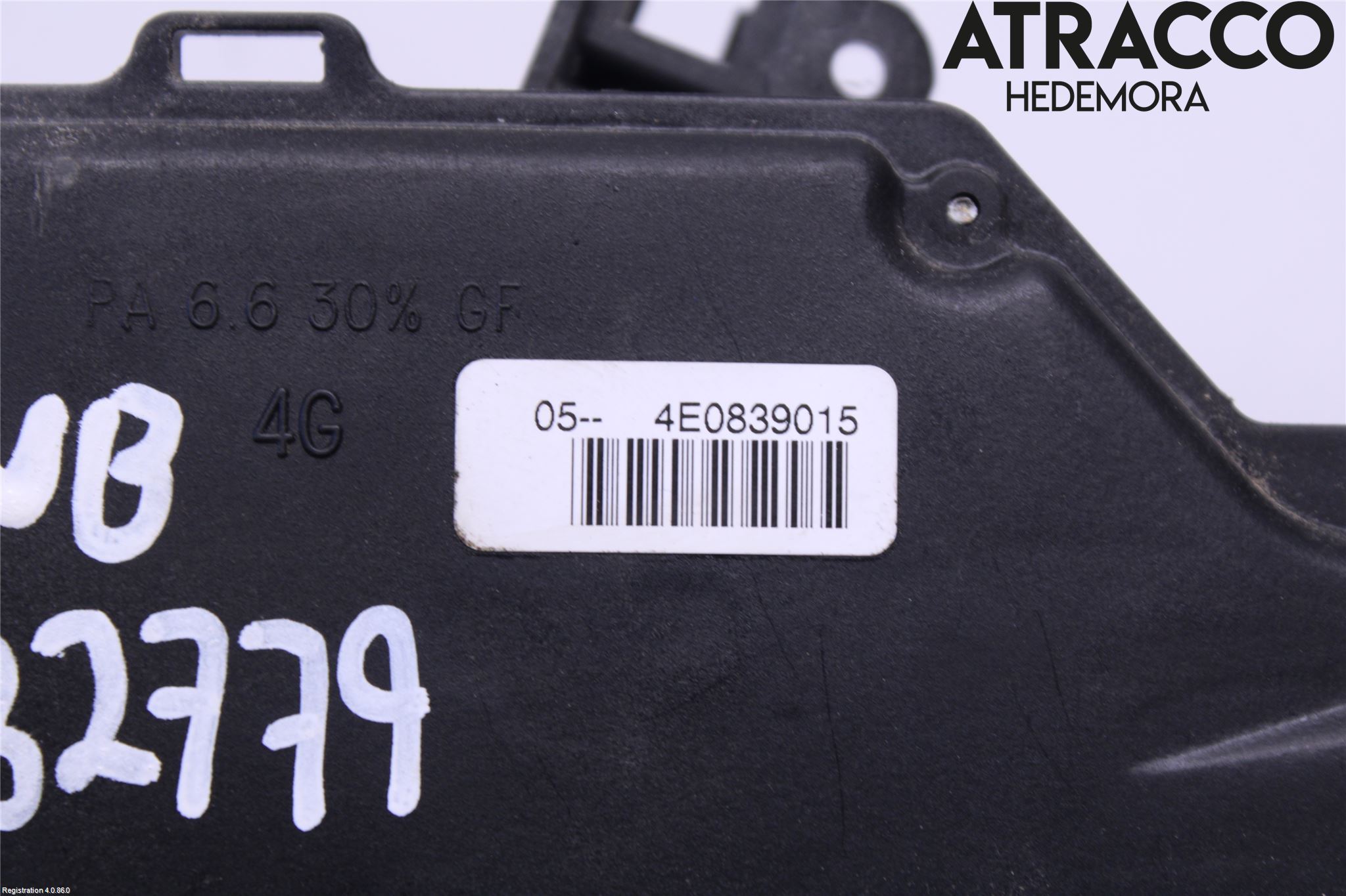 Audi A8/S8 4E  02-09 Dørlås - Låsekasse