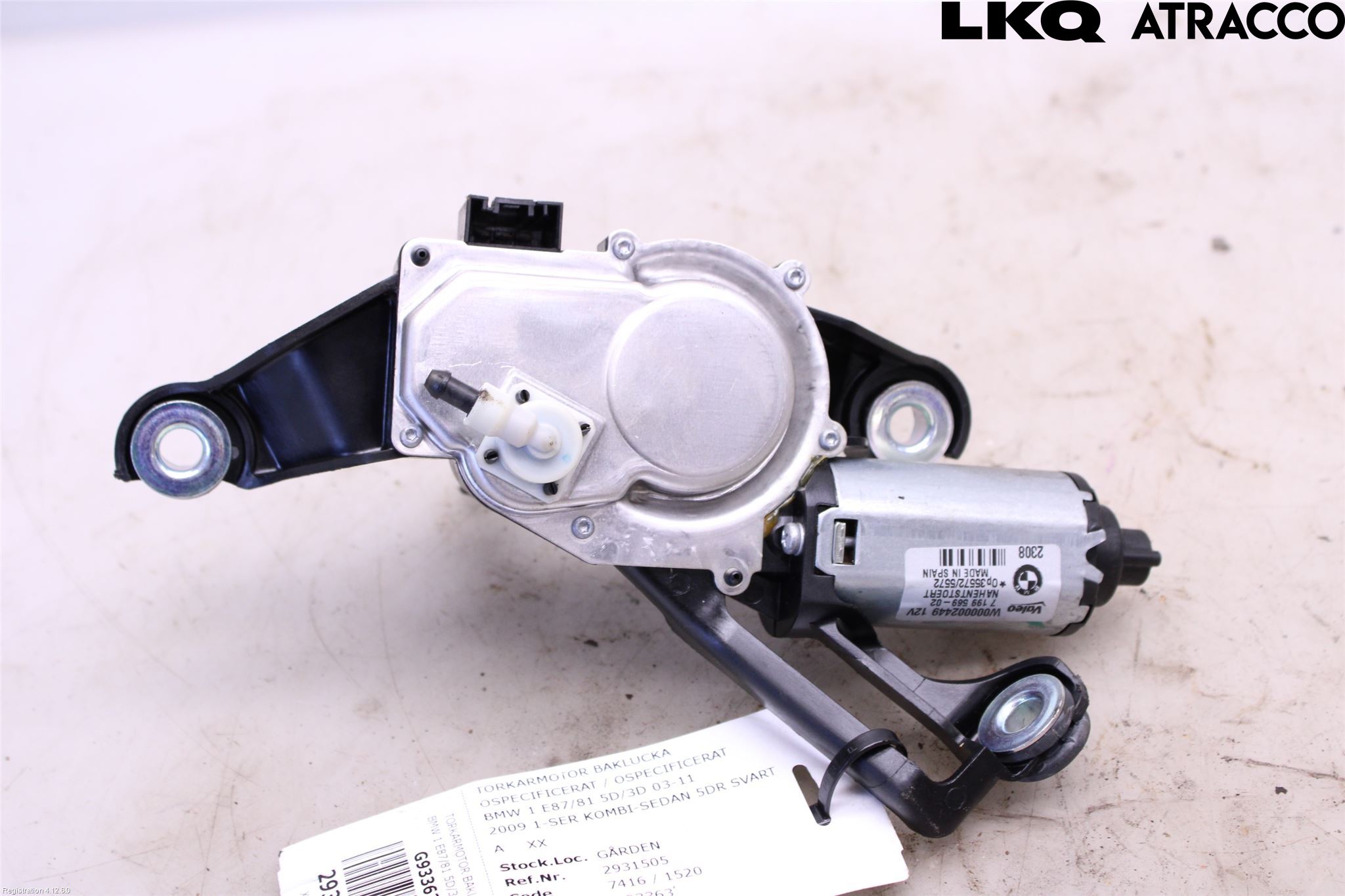 BMW 1 E87/81 5D/3D 03-11 Viskermotor Bakluke