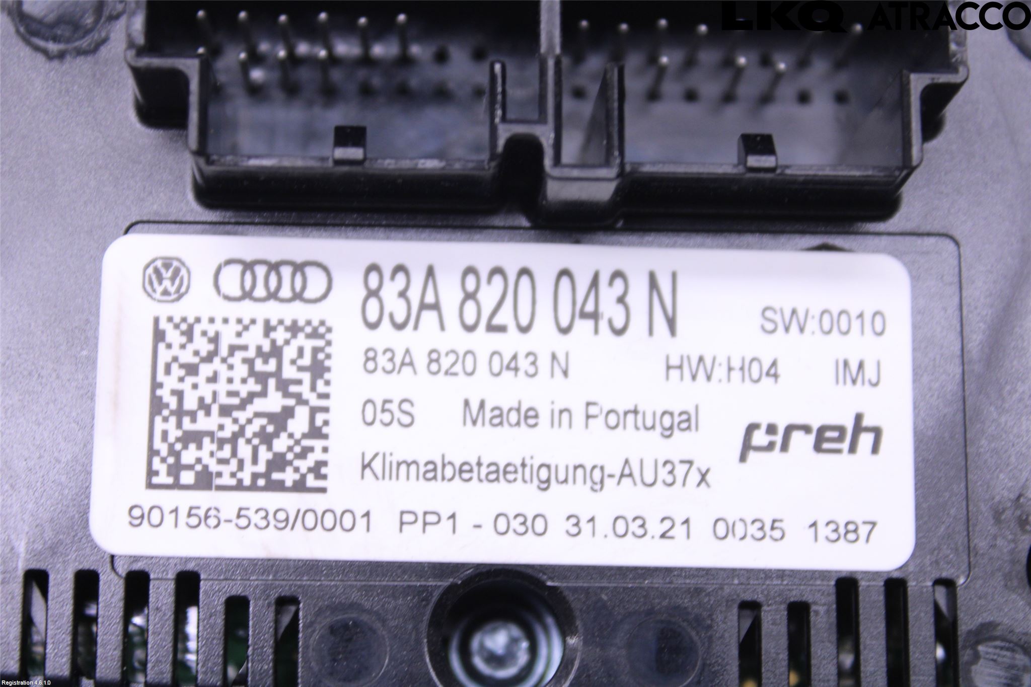 Audi Q3 F3 19- Varme Ac Betjening-Display