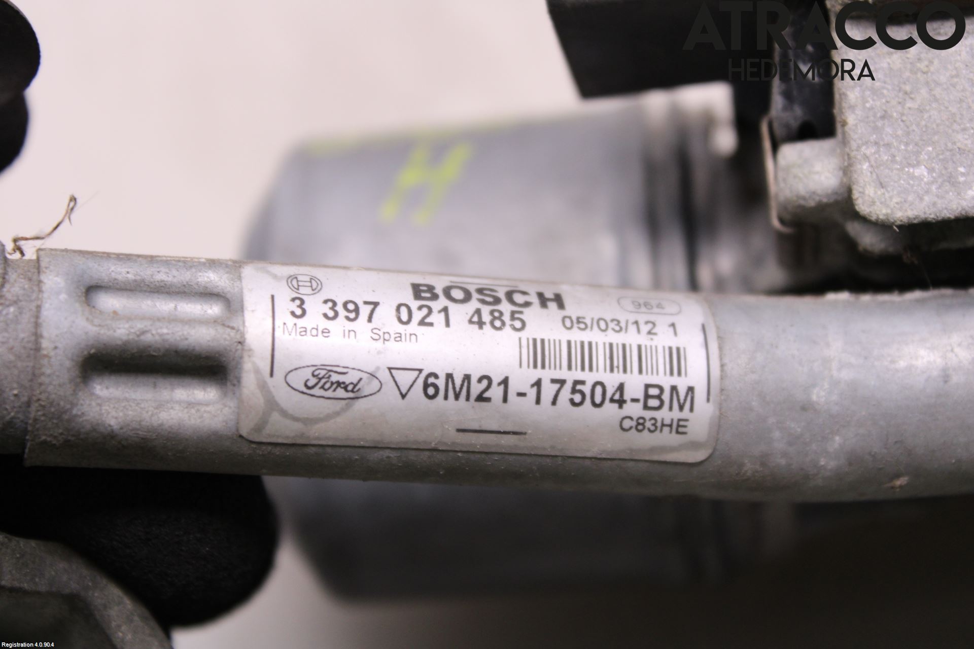 Ford S-MAX 06-15 Viskermotor Frontrute