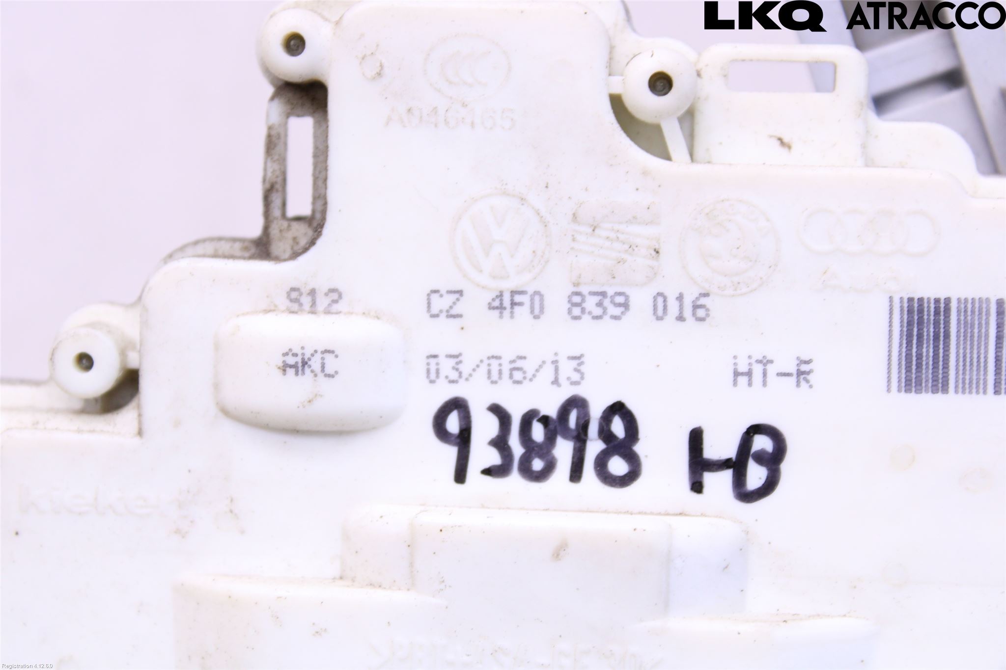 Audi A3/S3 05-13 Dørlås - Låsekasse