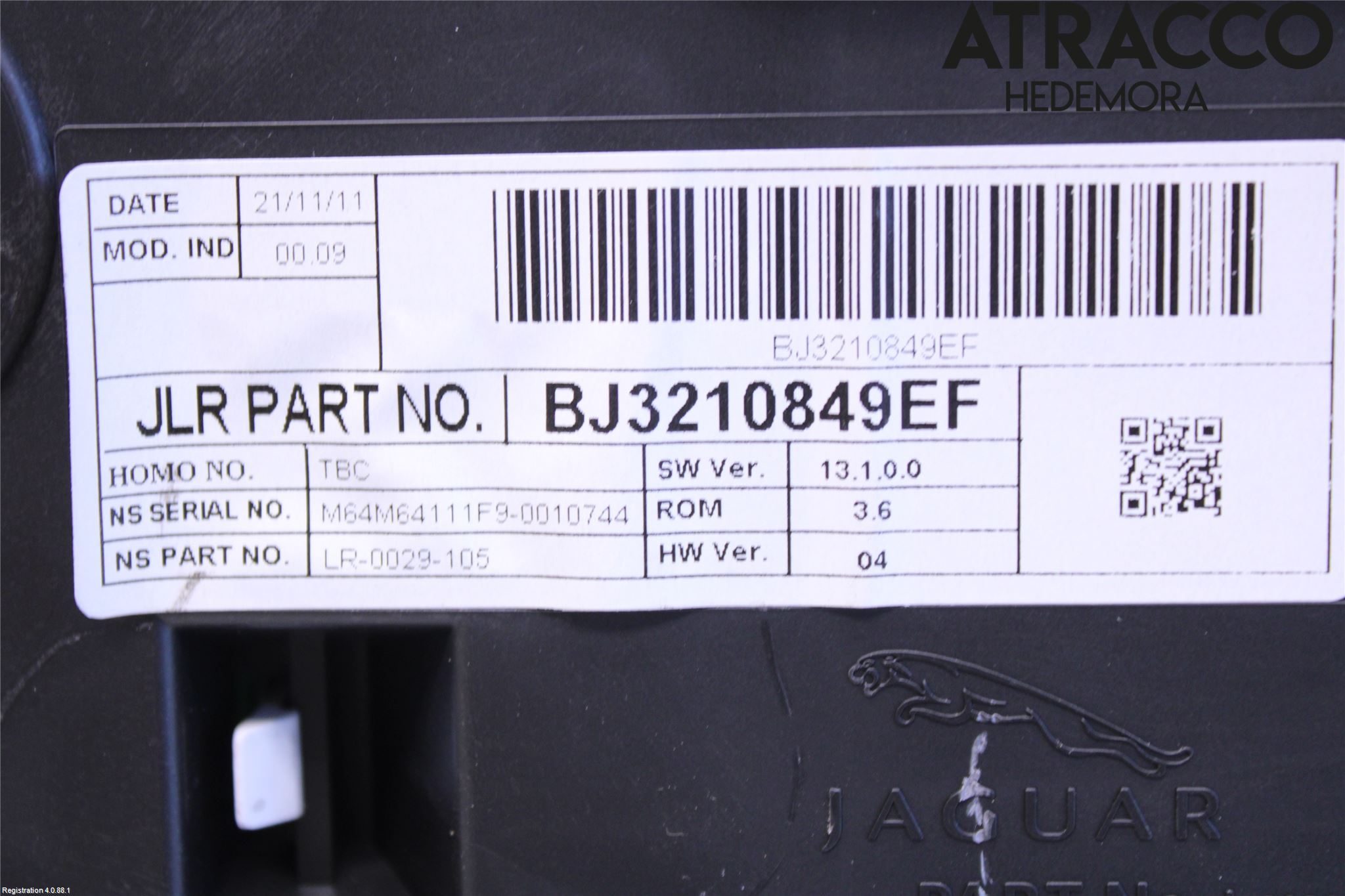 Landrover LAND ROVER RANGE ROVER EVOQUE (L538) 11-18 Instr Kombinert