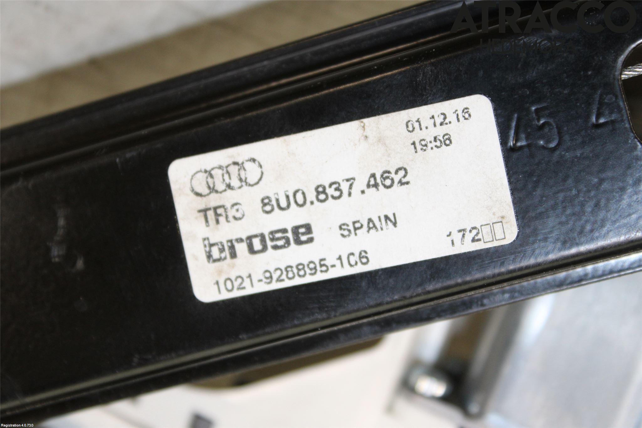 Audi Q3 8U 12-18 Vindusheis El Komp