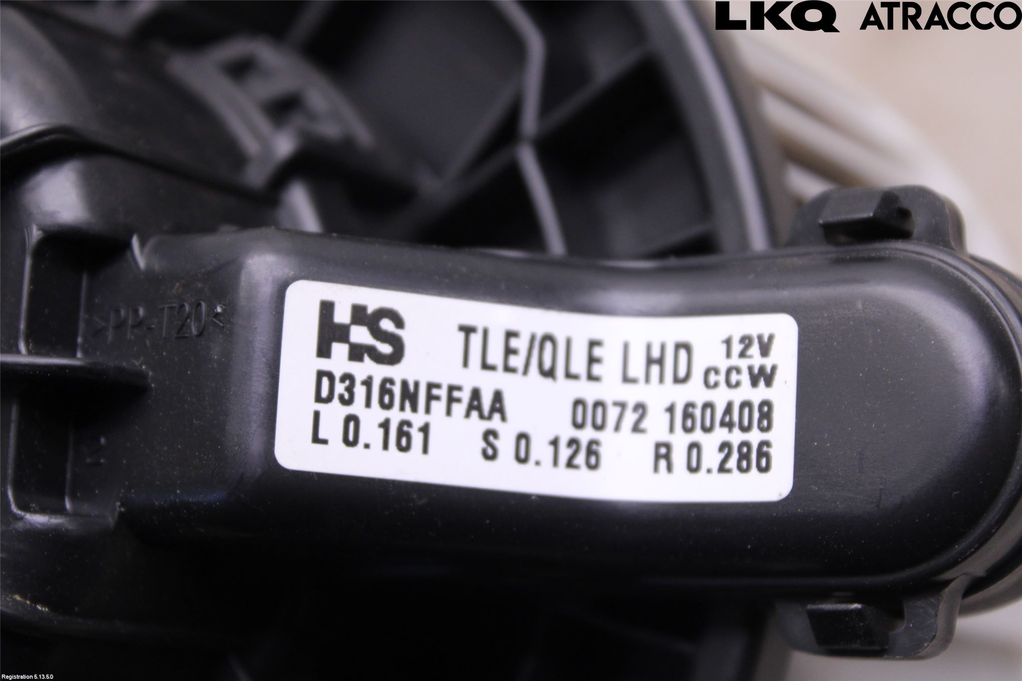 Kia SPORTAGE (QL) 16-21 Varme Ac Varmeapparatvifte