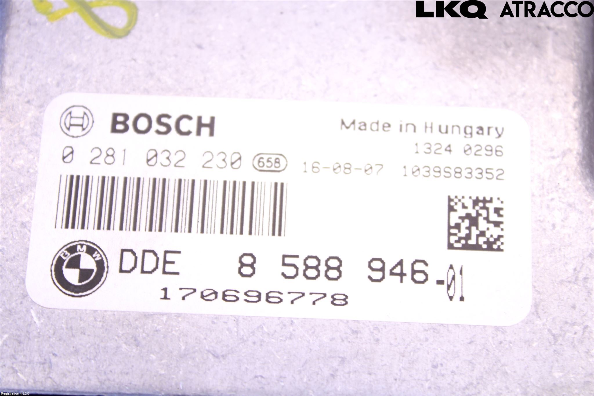 BMW X3 F25 10-17 Styreenhet Dieselpumpe