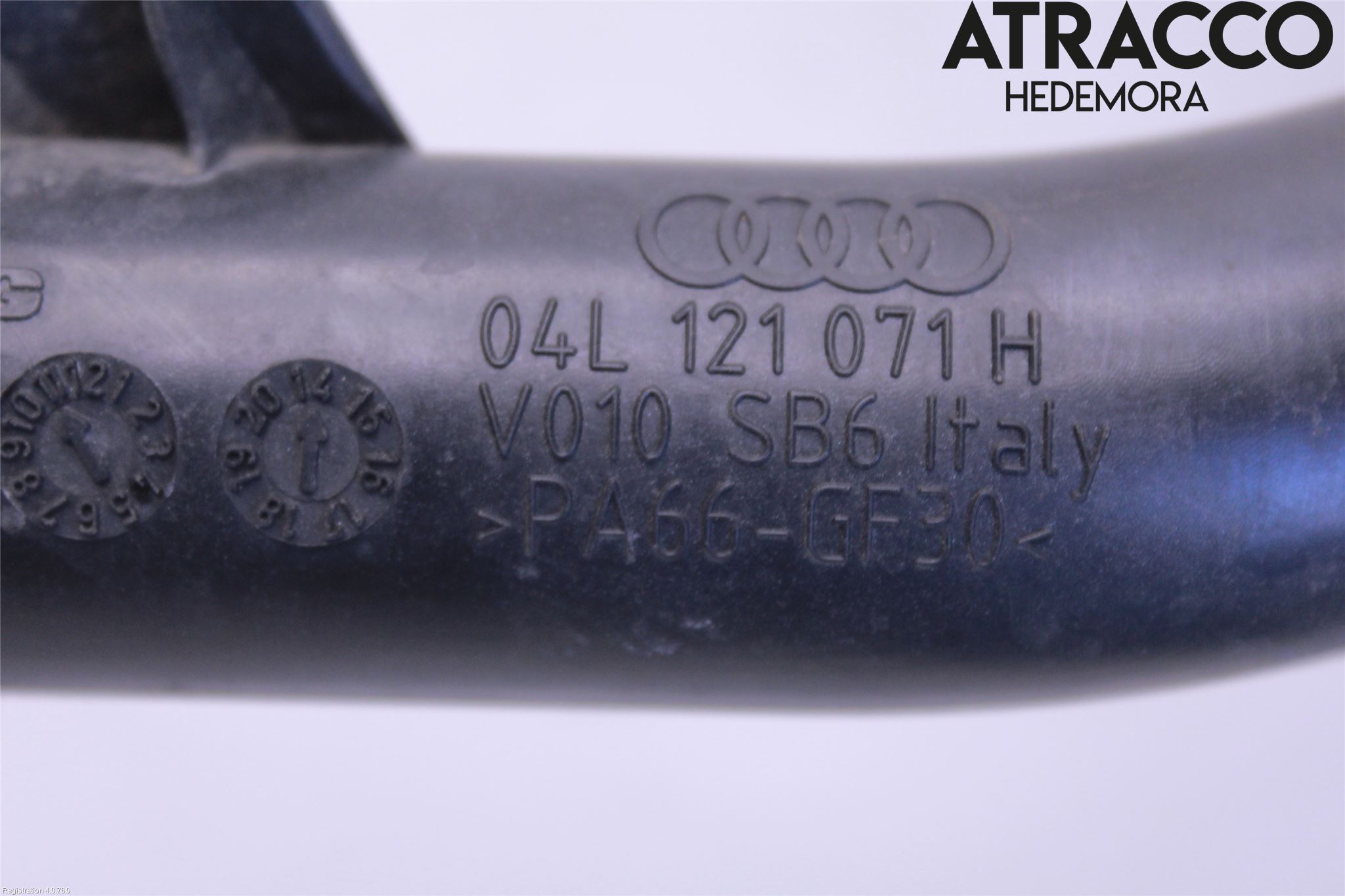 Audi A5 07-16 Radiator Slange På Motor