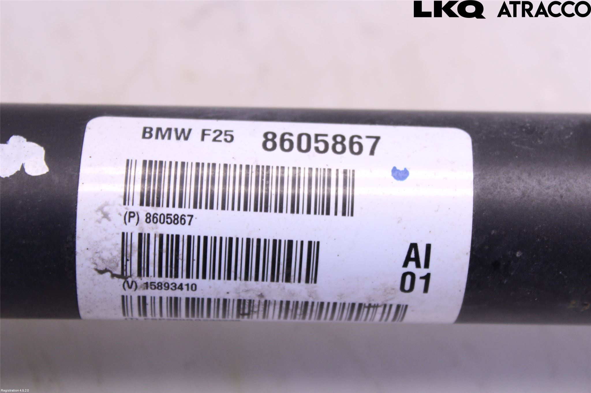 BMW X3 F25 10-17 Mellomaksel Fremre 4Wd