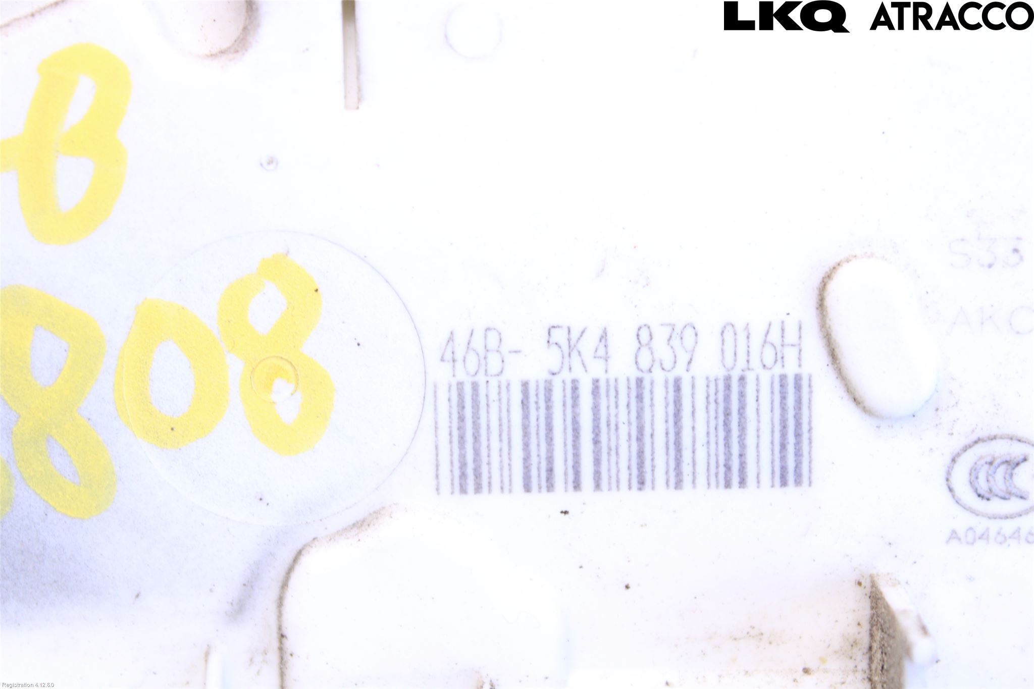 Volkswagen VW GOLF VI 09-13 Dørlås - Låsekasse