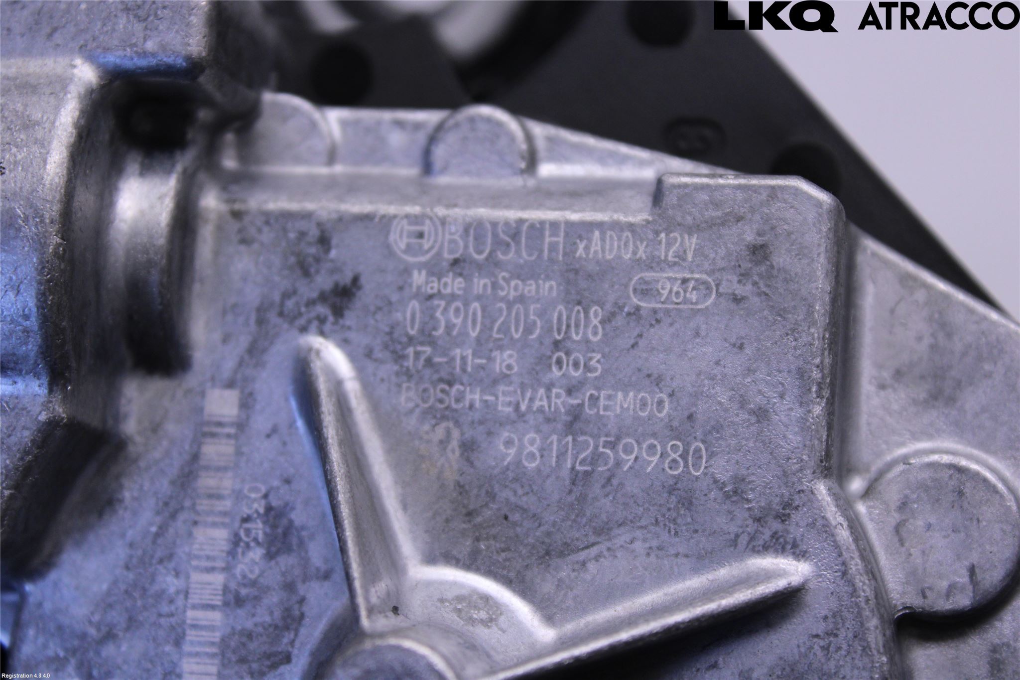 Citroen COTROEN C3 17-24 Viskermotor Bakluke