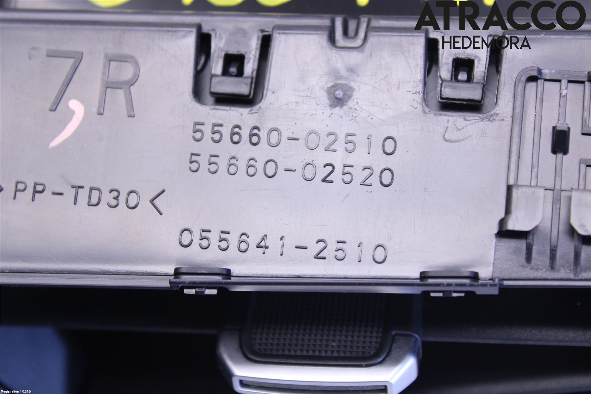 Toyota COROLLA 19- Dashbord Kanal - Dyse