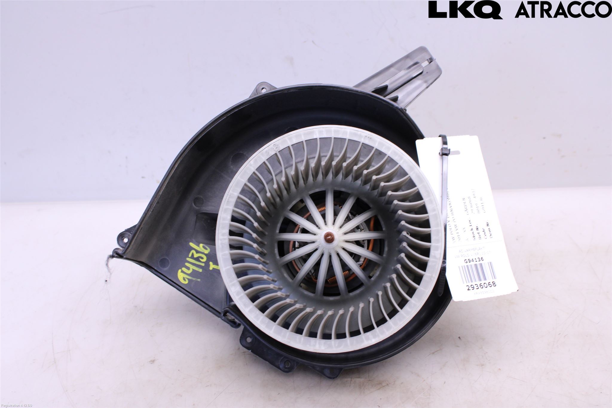 Volkswagen VW POLO 10-17 Varme Ac Varmeapparatvifte