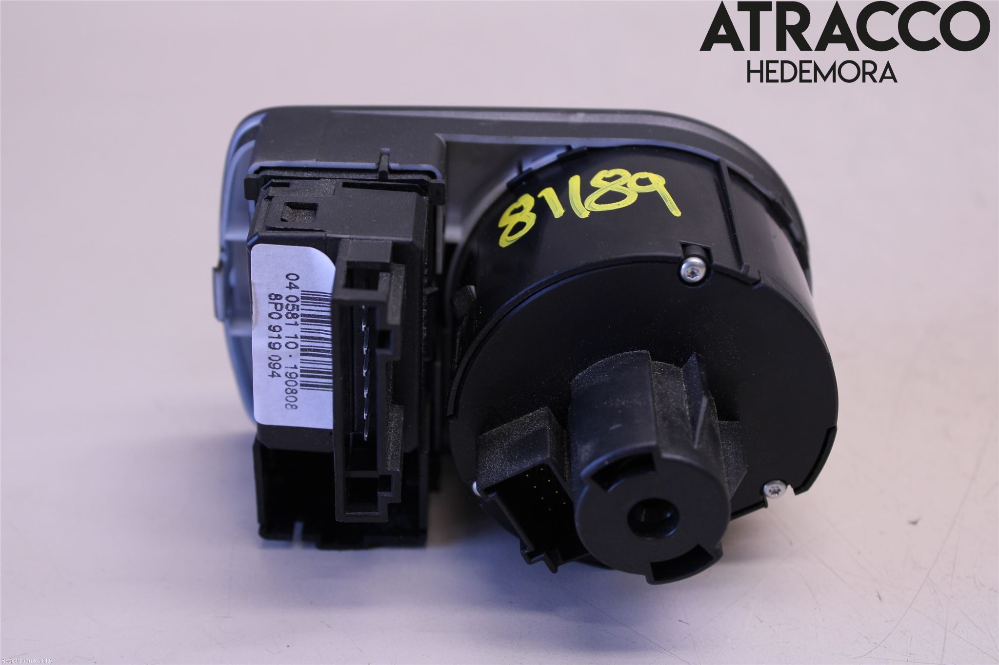 Audi A3/S3 05-13 Bryter Hovedlys