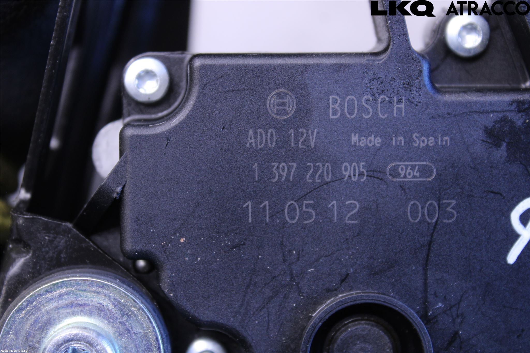 BMW 3 E90/91 SED/TOU 05-12 Viskermotor Bakluke