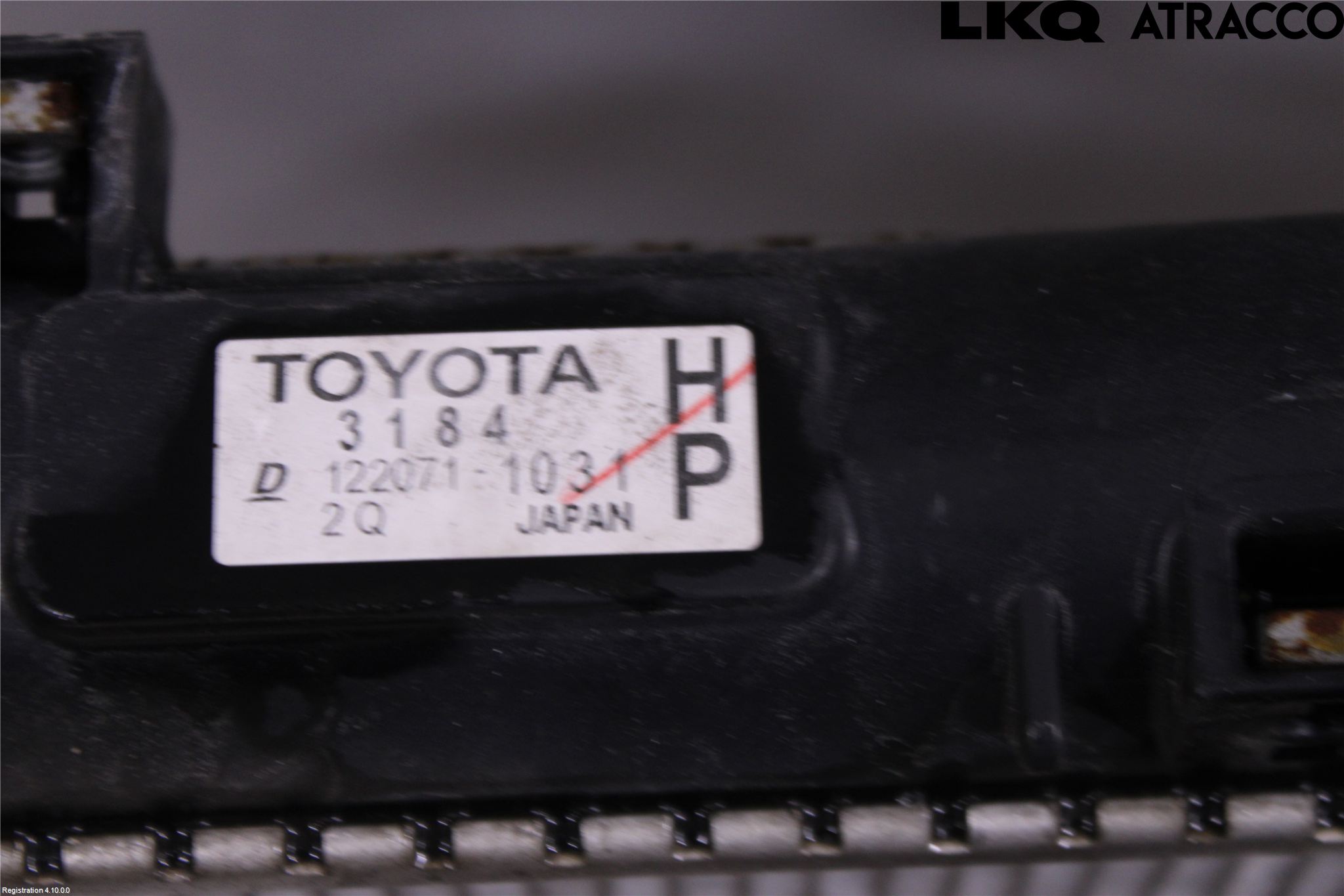 Lexus RX AL10 09-15 Radiator Automat