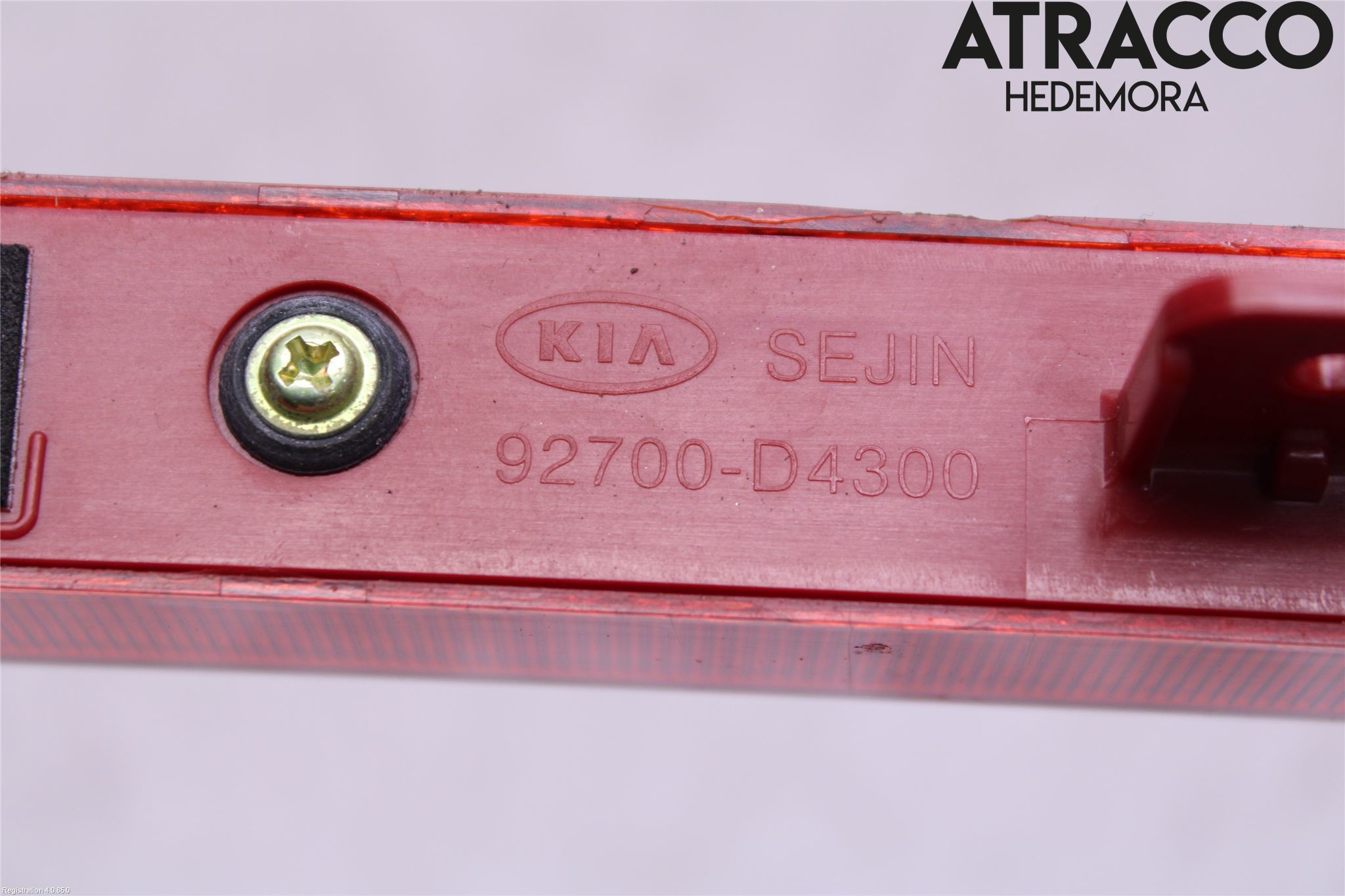 Kia OPTIMA 16-20 Bremselys Bakrute